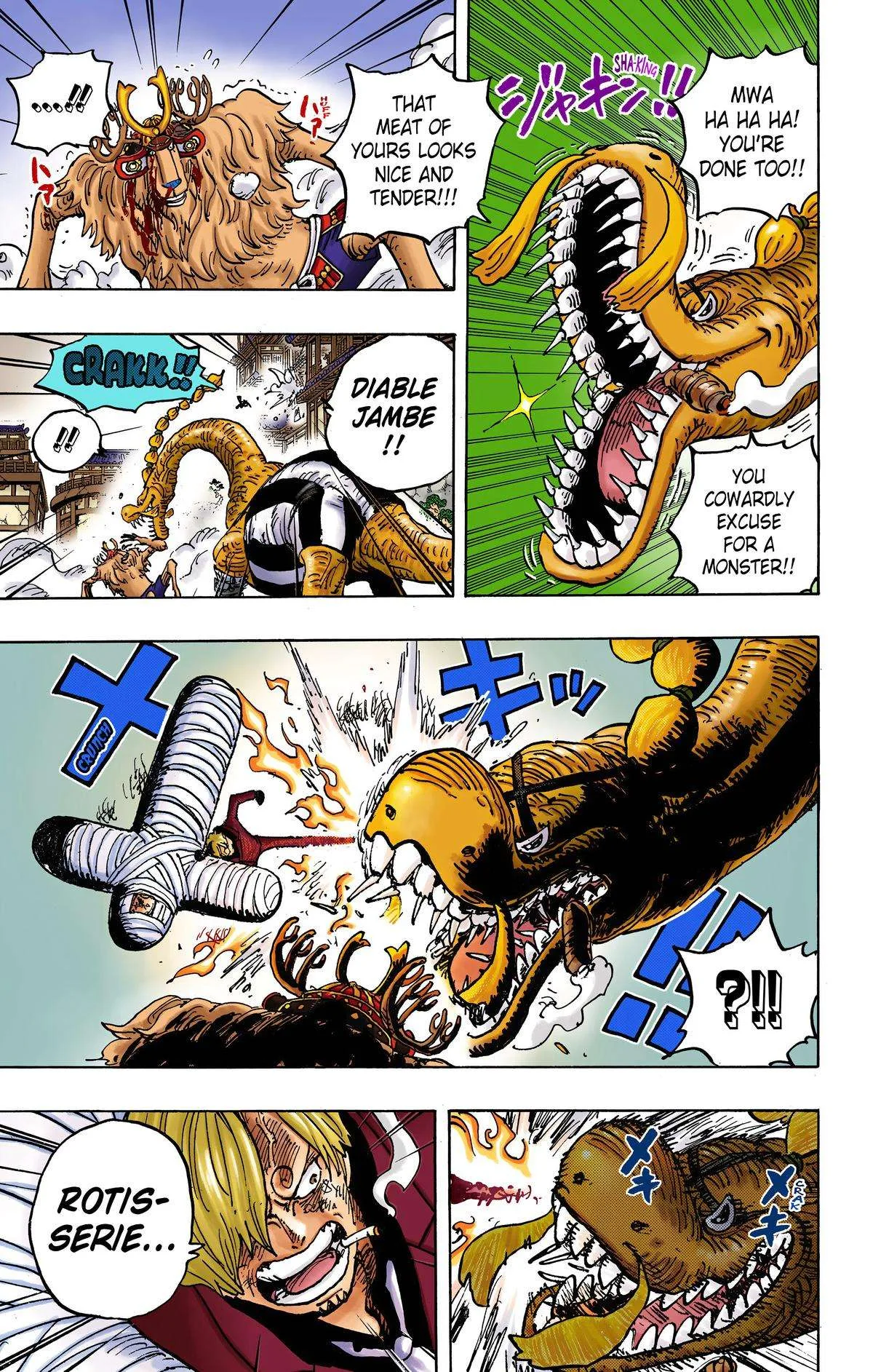 One Piece - Colored Chapter 1015 page 5