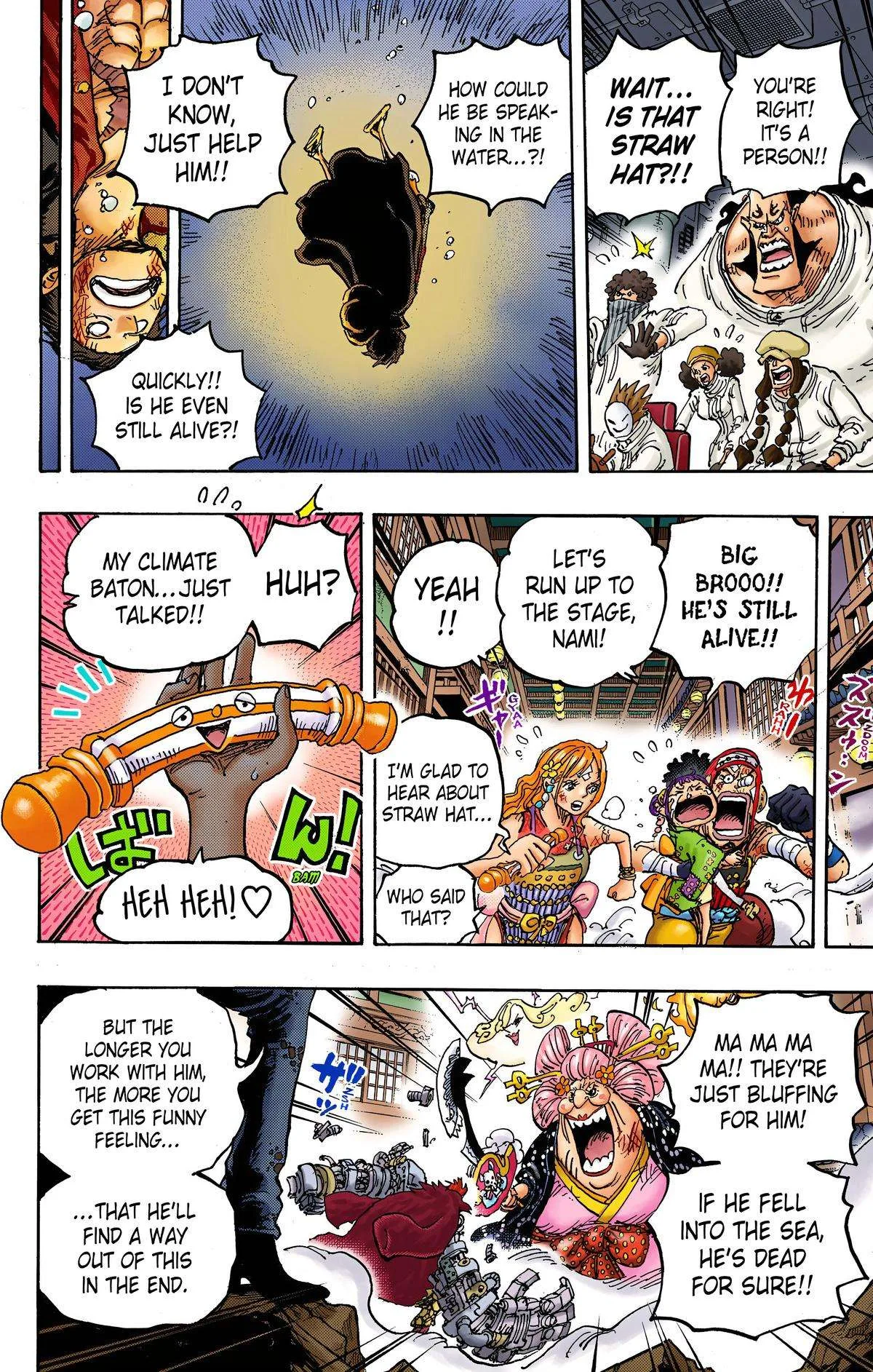 One Piece - Colored Chapter 1015 page 14