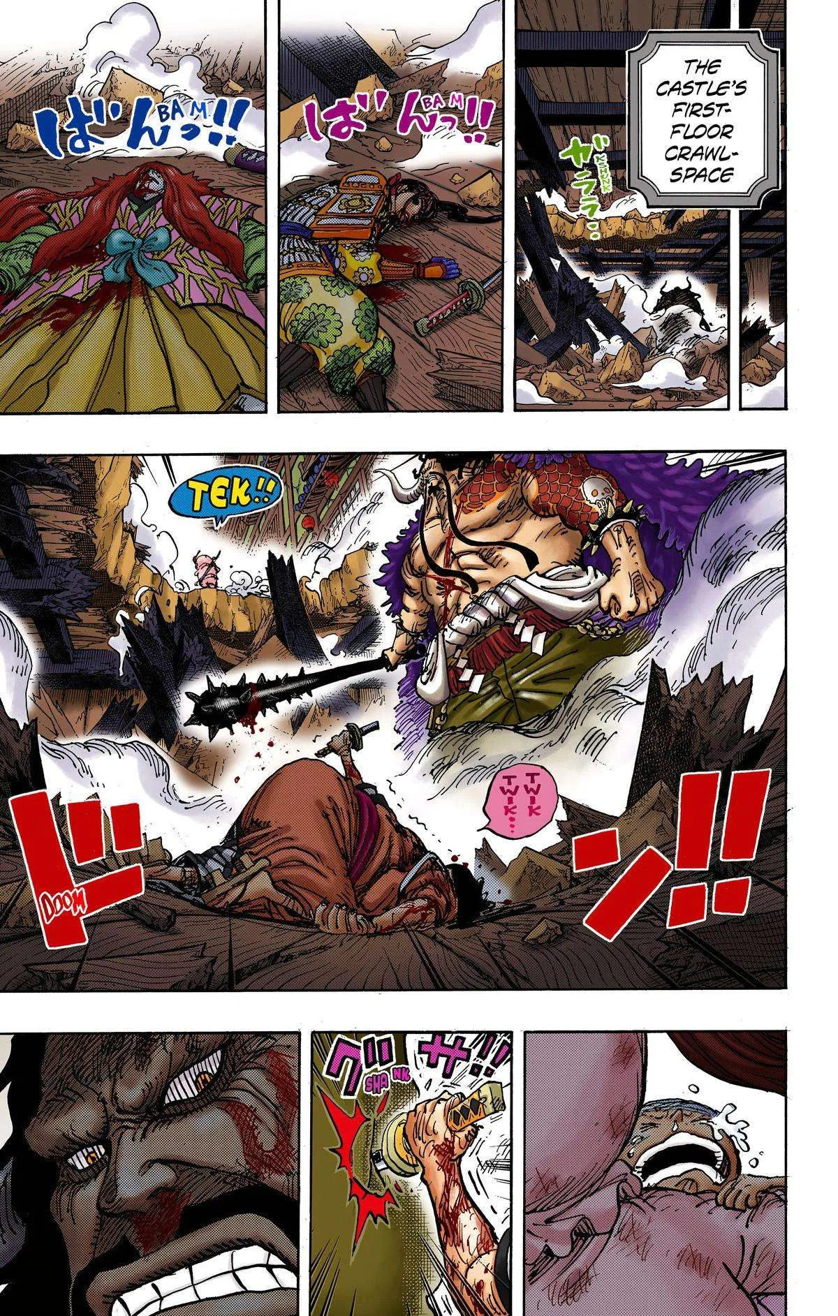 One Piece - Colored Chapter 1015 page 8