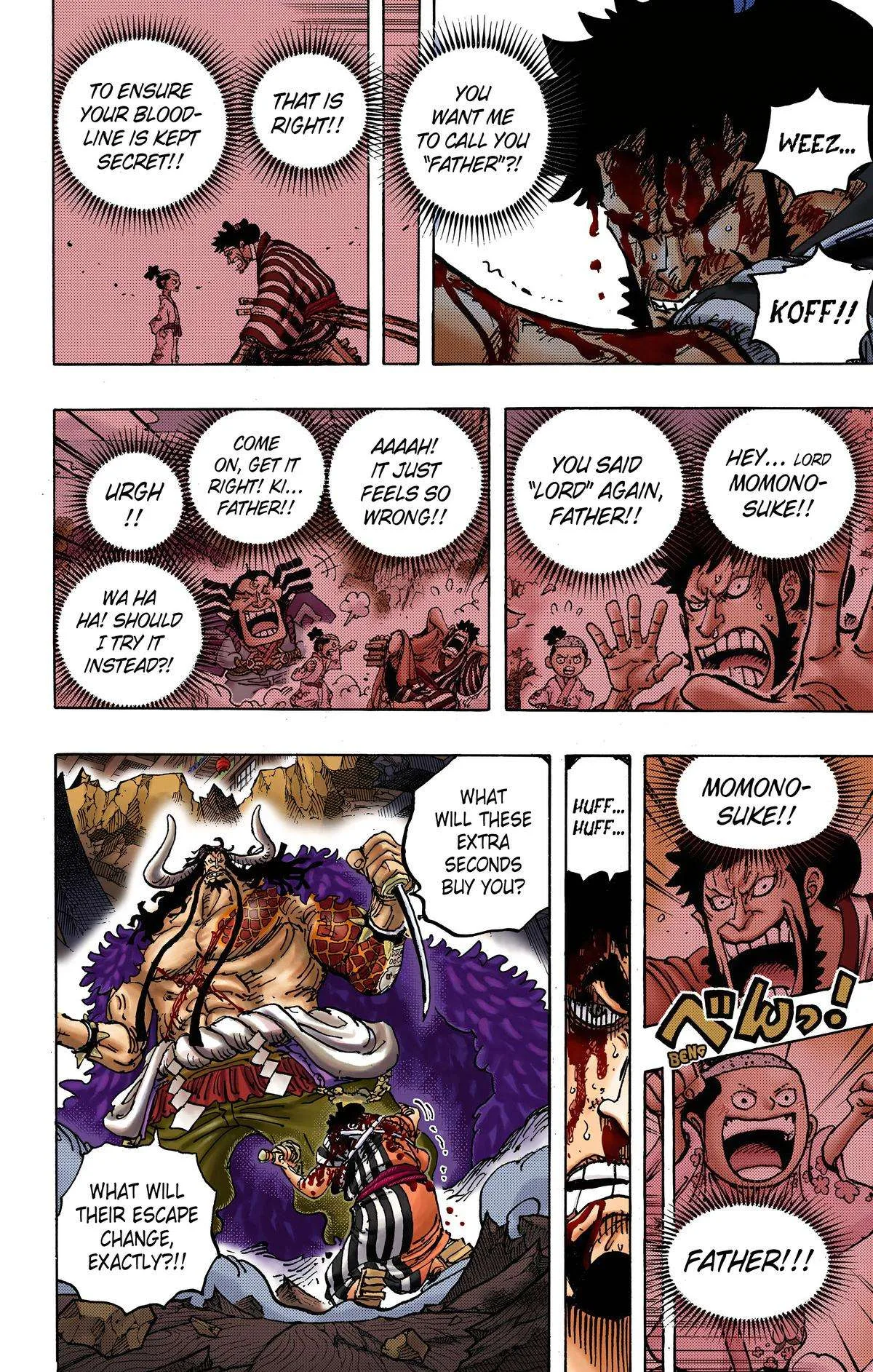 One Piece - Colored Chapter 1015 page 9