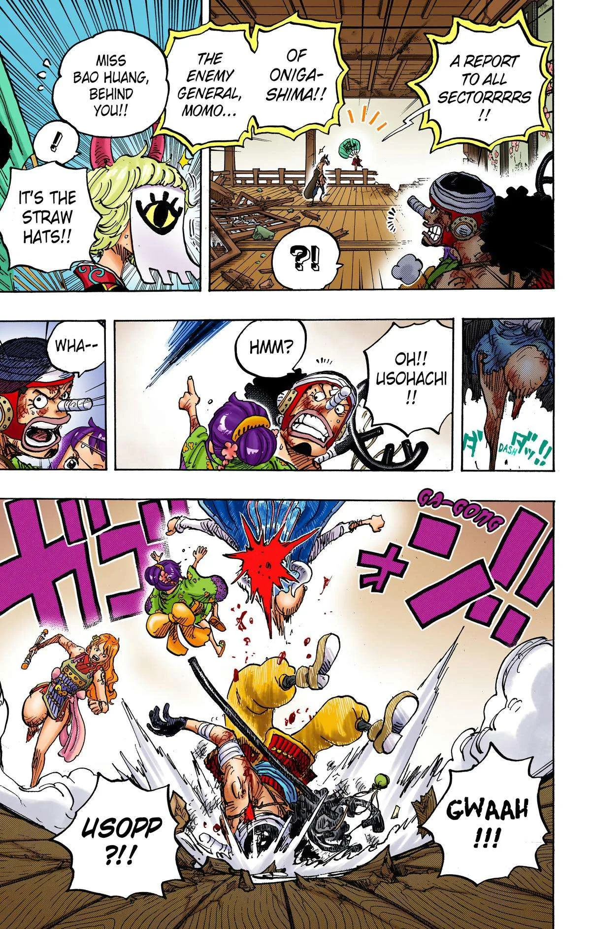 One Piece - Colored Chapter 1016 page 12
