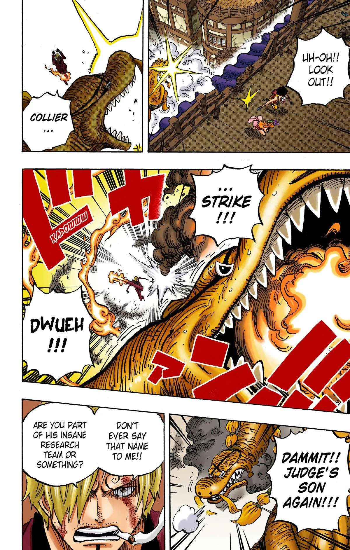 One Piece - Colored Chapter 1017 page 10