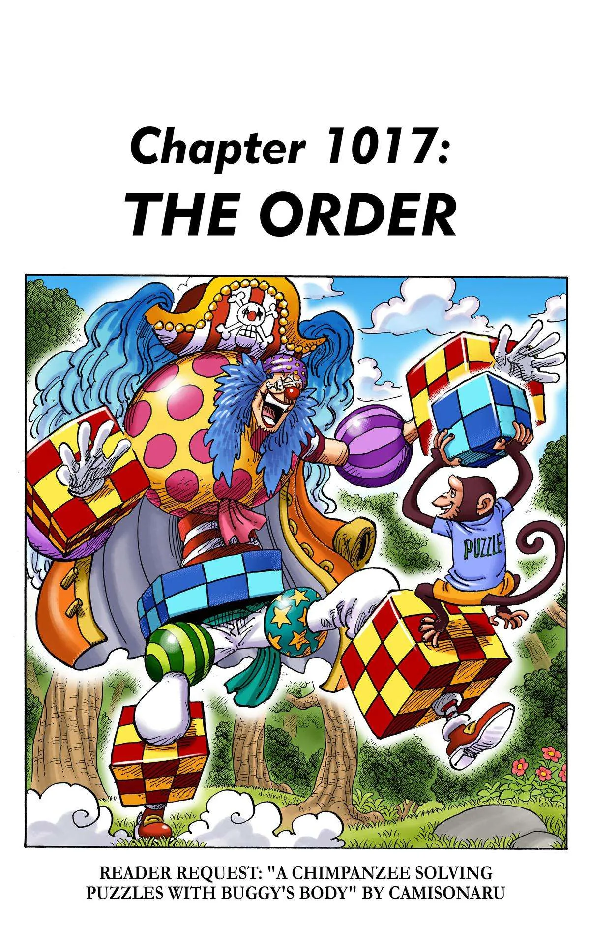 One Piece - Colored Chapter 1017 page 1