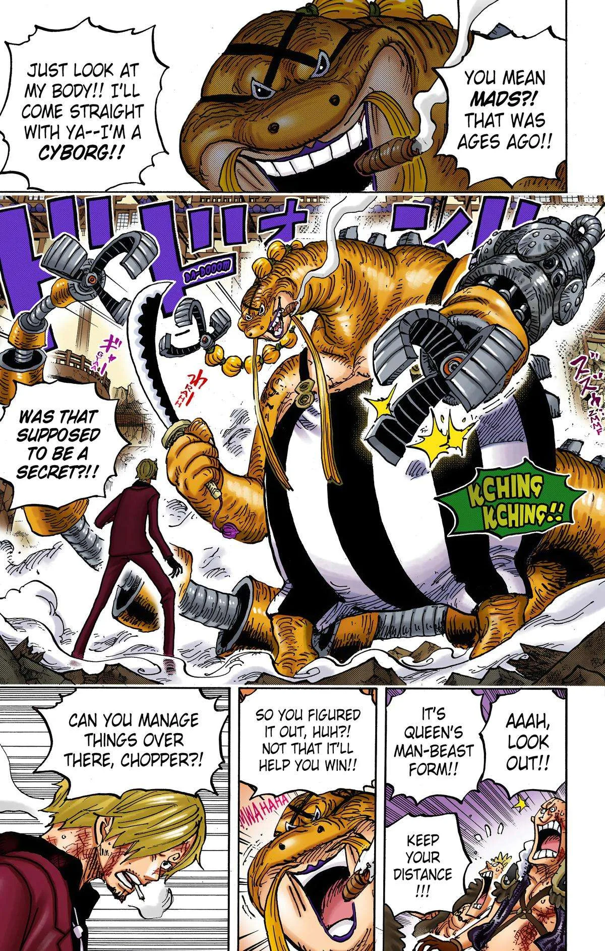 One Piece - Colored Chapter 1017 page 11