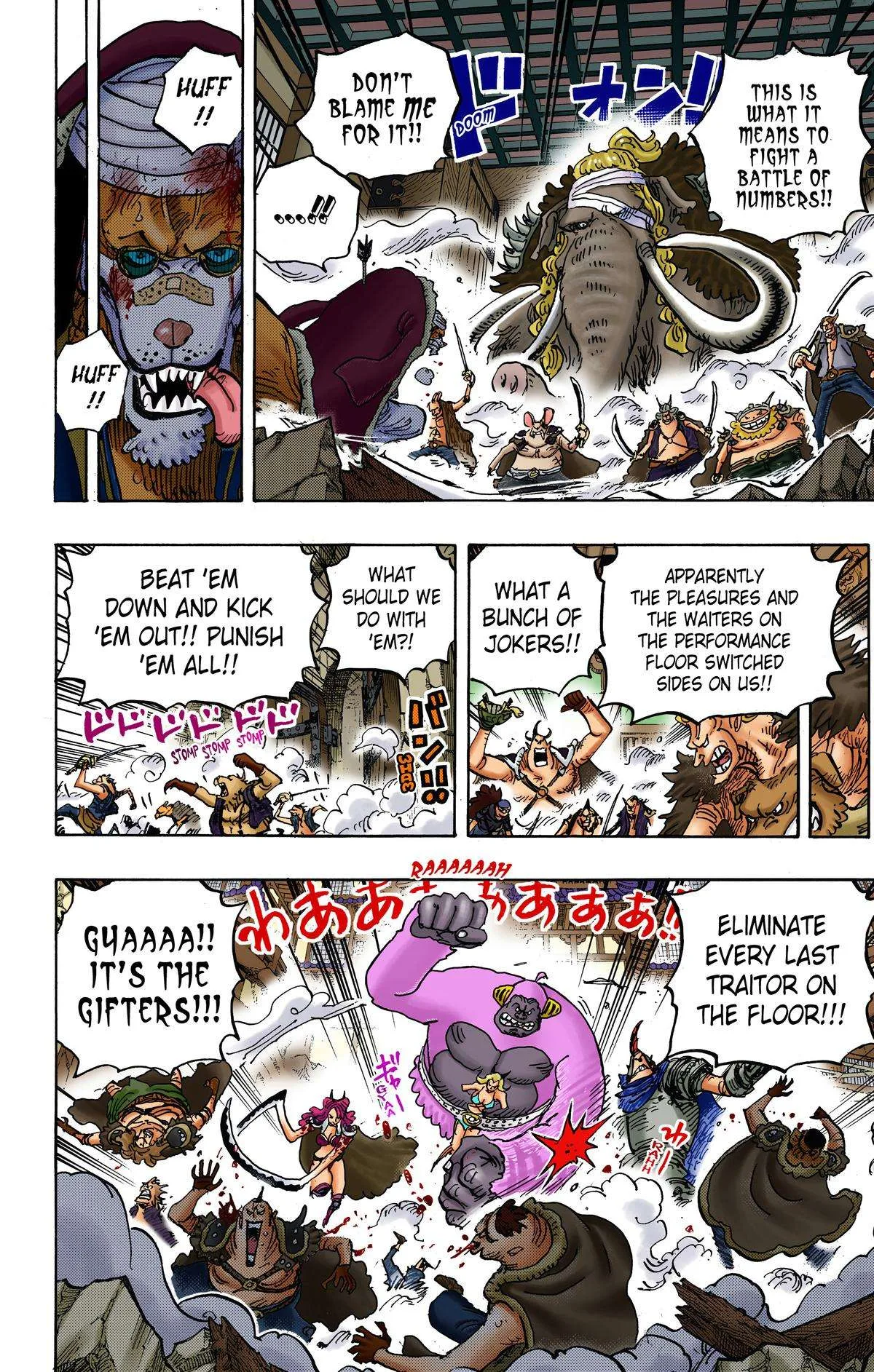 One Piece - Colored Chapter 1017 page 4