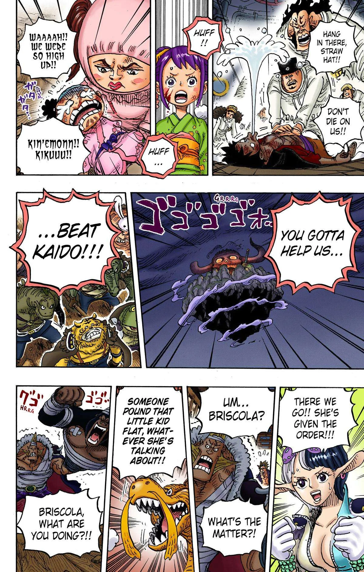 One Piece - Colored Chapter 1017 page 6