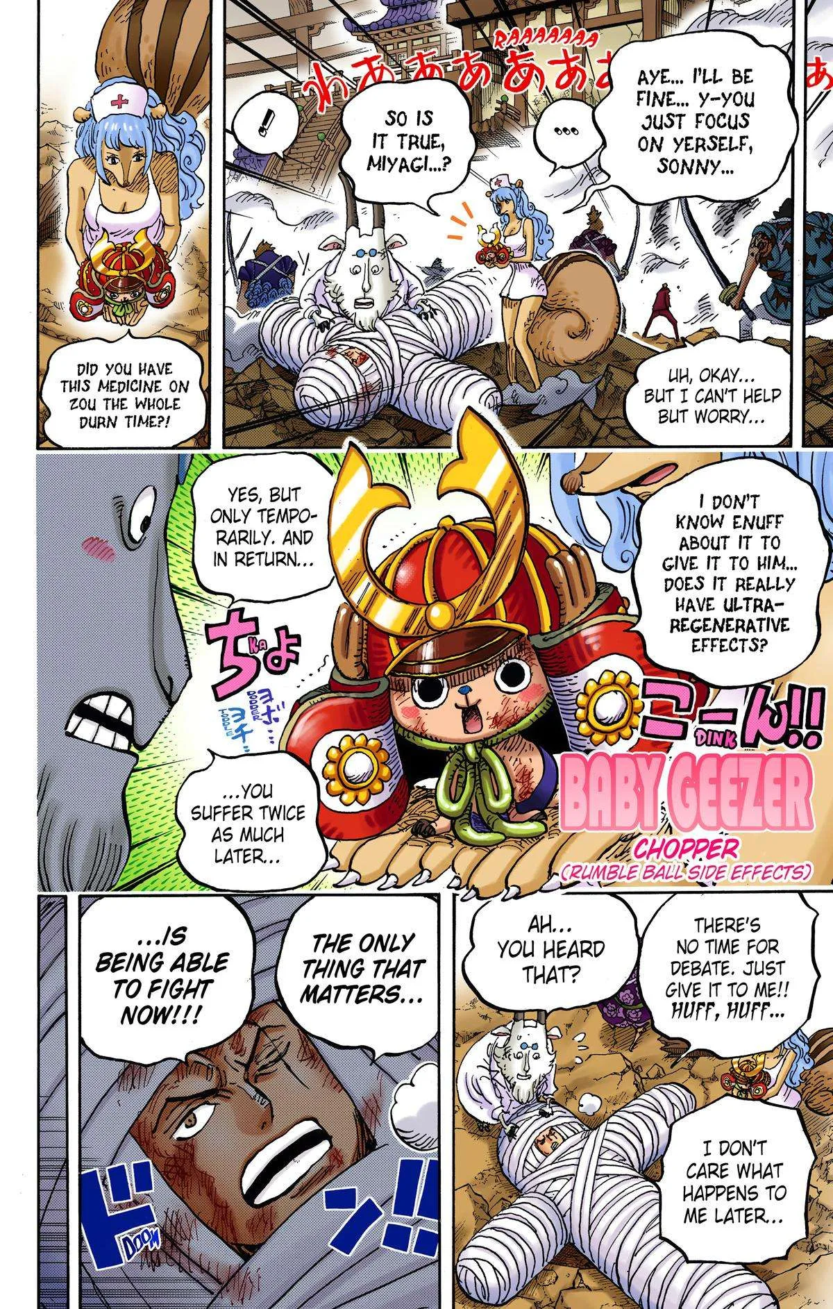 One Piece - Colored Chapter 1017 page 12