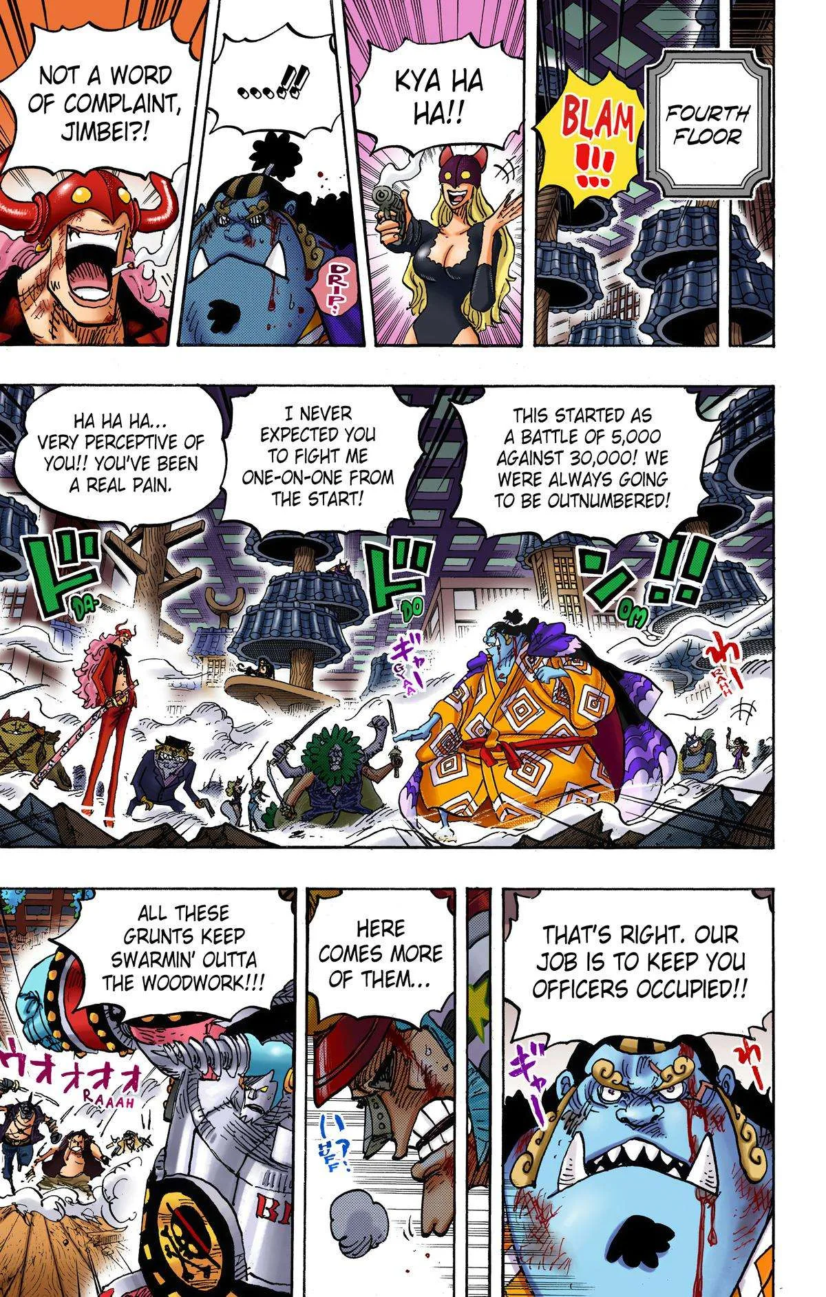 One Piece - Colored Chapter 1017 page 3