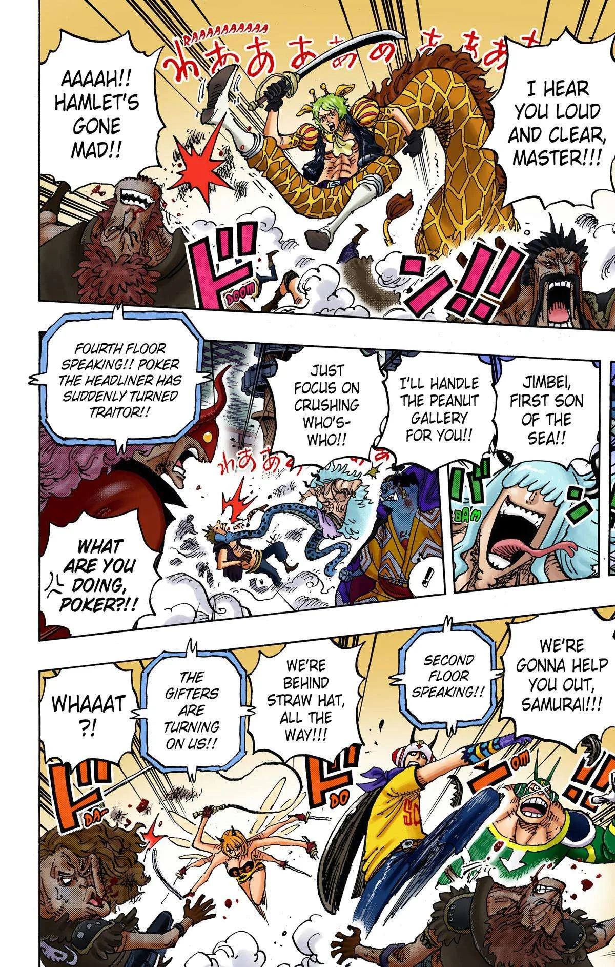 One Piece - Colored Chapter 1017 page 8