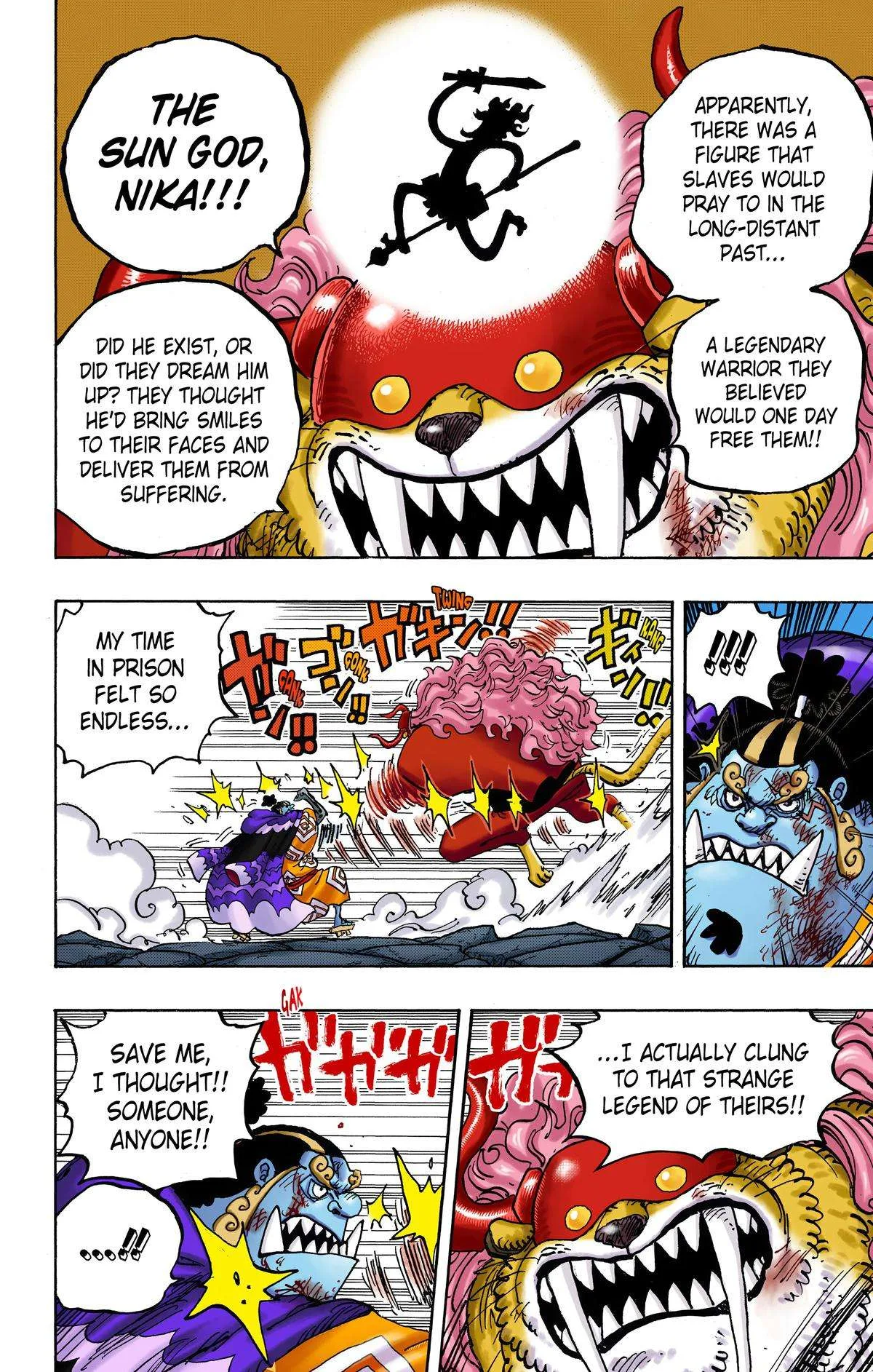 One Piece - Colored Chapter 1018 page 12