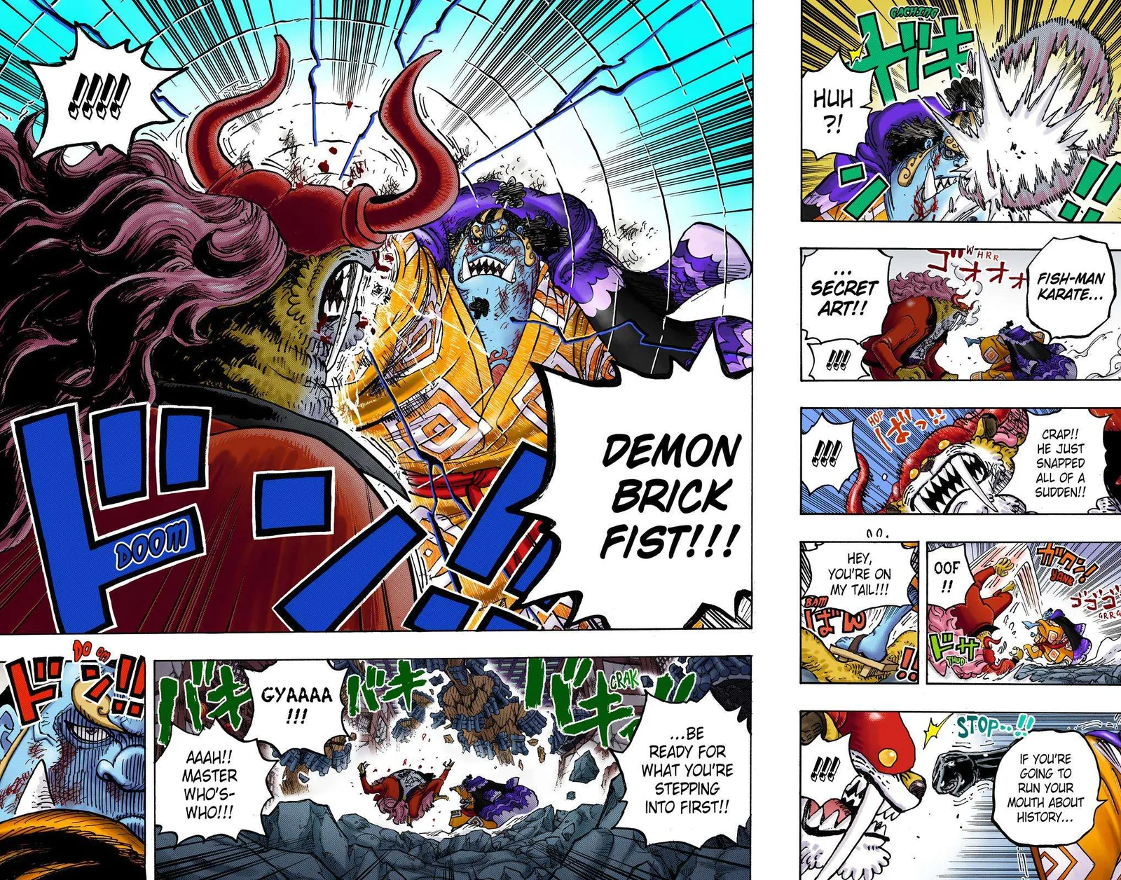One Piece - Colored Chapter 1018 page 16