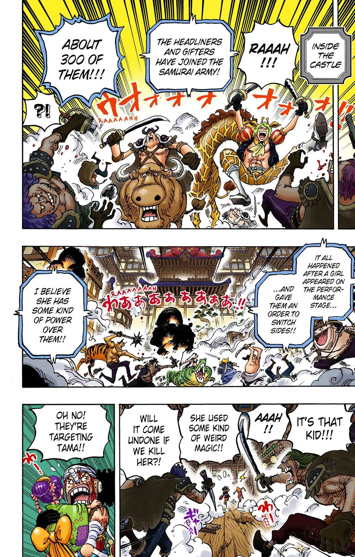 One Piece - Colored Chapter 1018 page 2