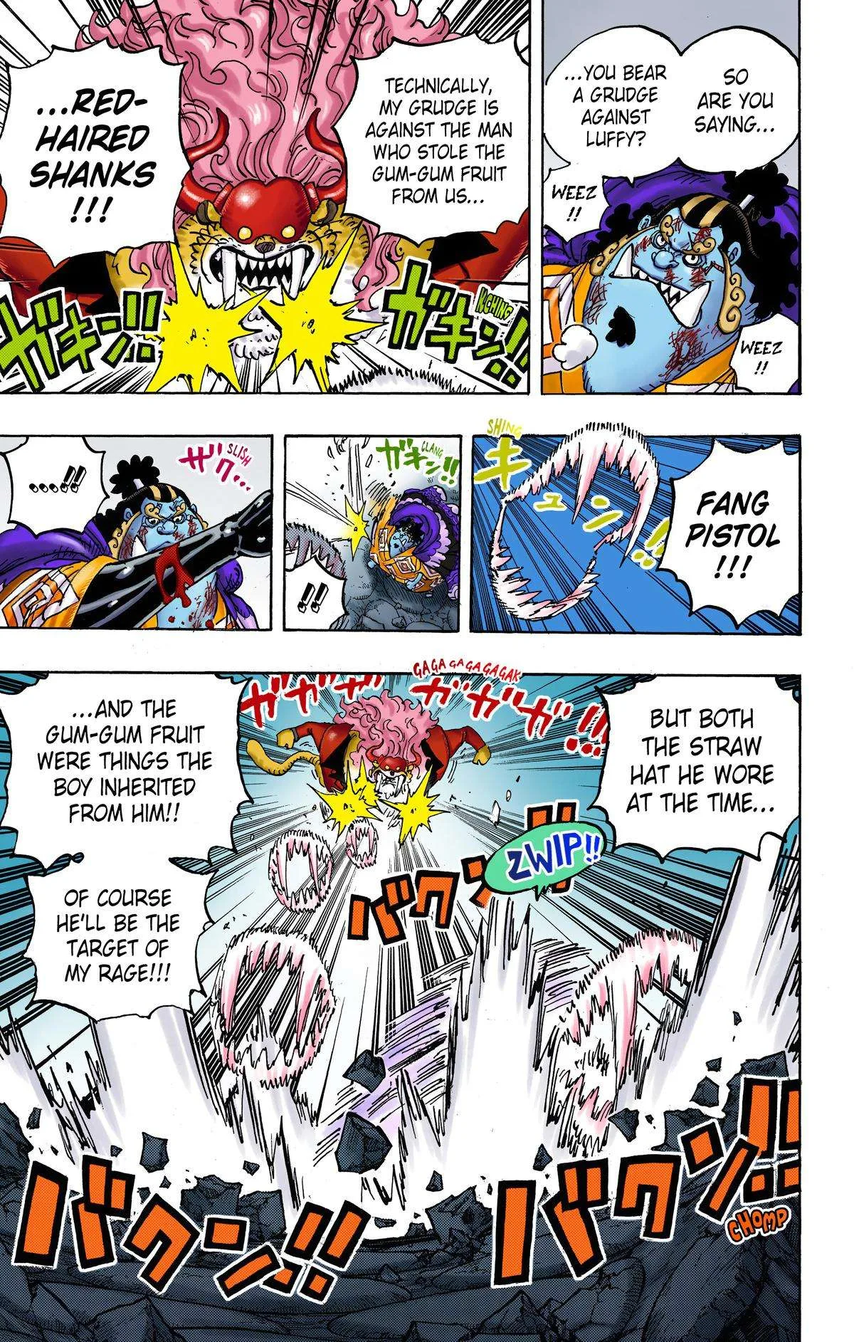 One Piece - Colored Chapter 1018 page 7