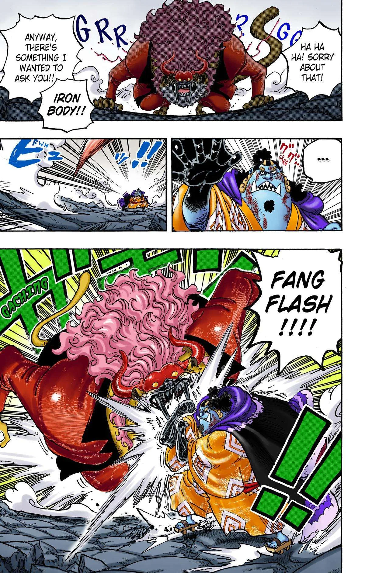 One Piece - Colored Chapter 1018 page 9