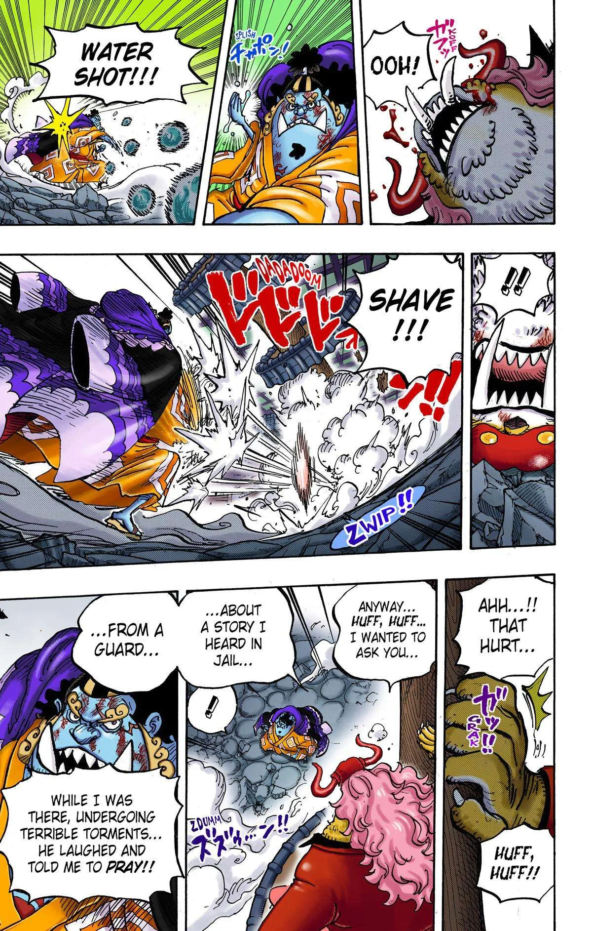 One Piece - Colored Chapter 1018 page 11