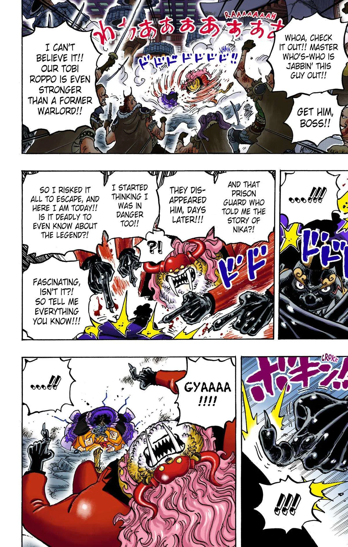 One Piece - Colored Chapter 1018 page 14