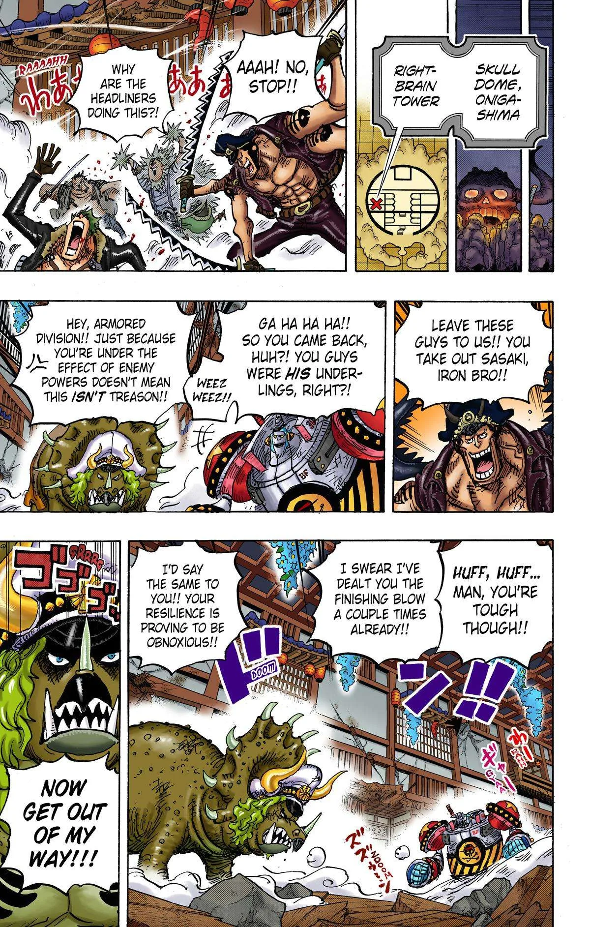 One Piece - Colored Chapter 1019 page 5