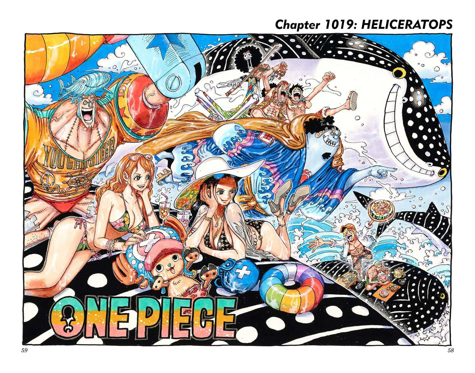 One Piece - Colored Chapter 1019 page 1