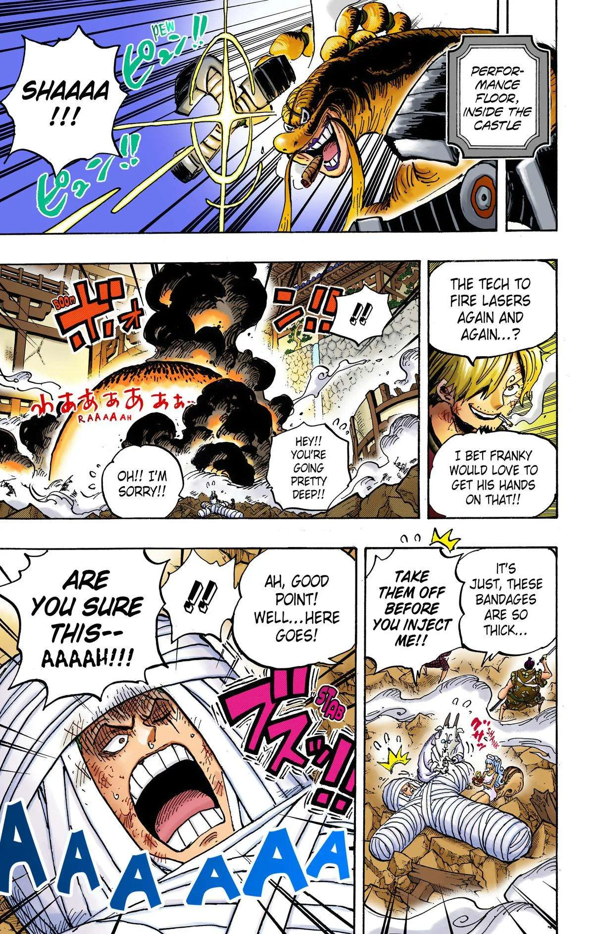 One Piece - Colored Chapter 1019 page 3