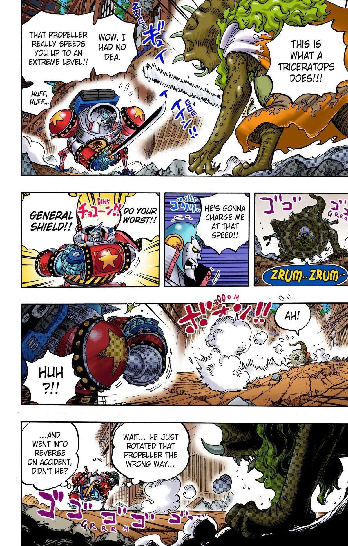 One Piece - Colored Chapter 1019 page 10