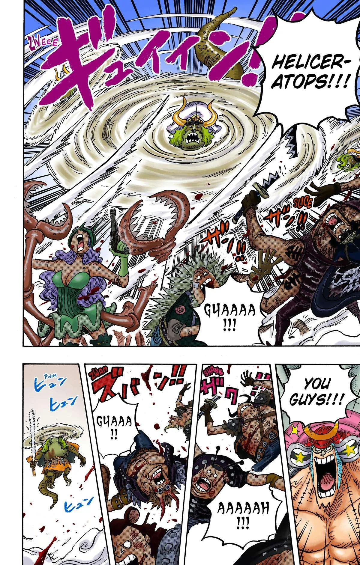 One Piece - Colored Chapter 1019 page 8