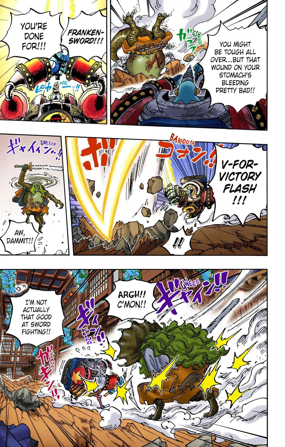 One Piece - Colored Chapter 1019 page 13