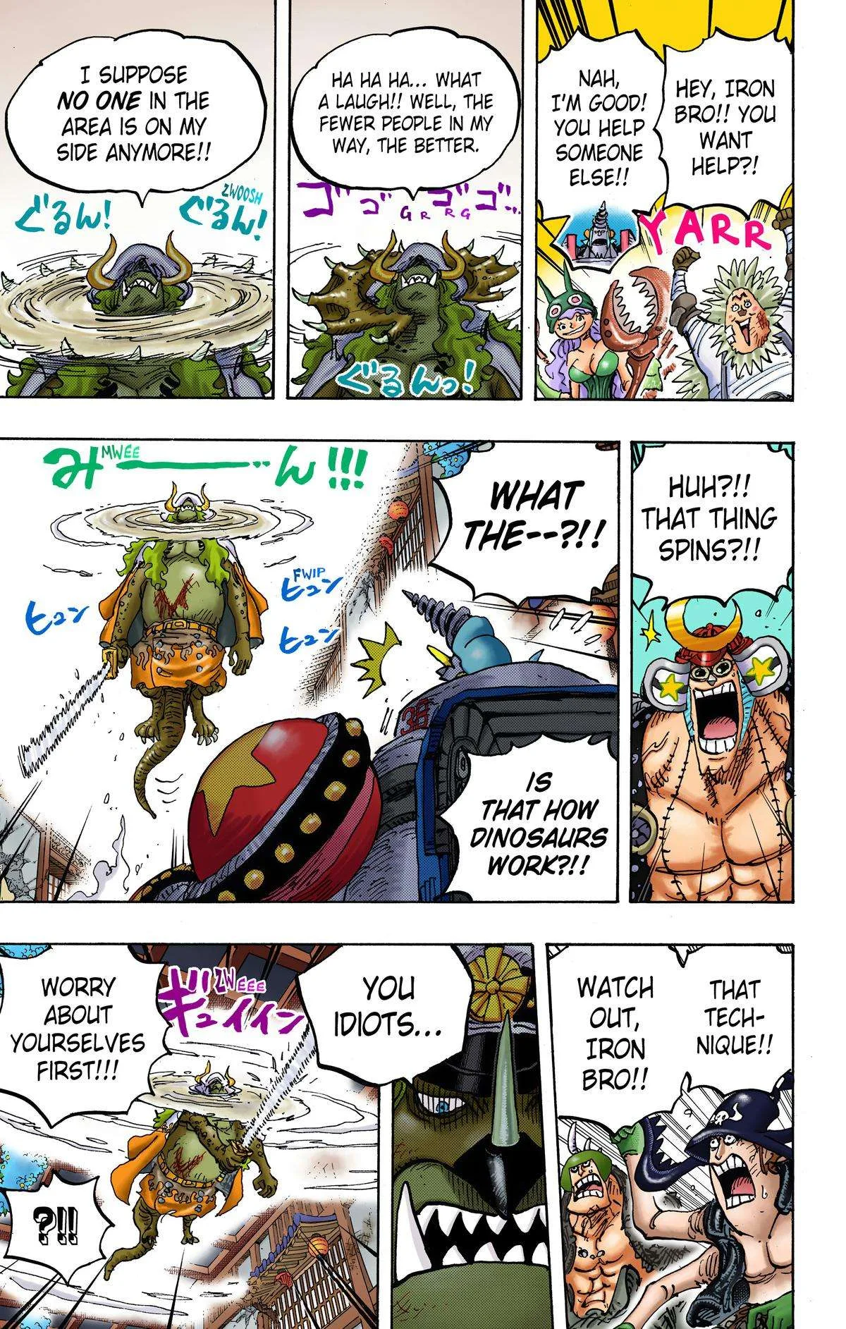 One Piece - Colored Chapter 1019 page 7