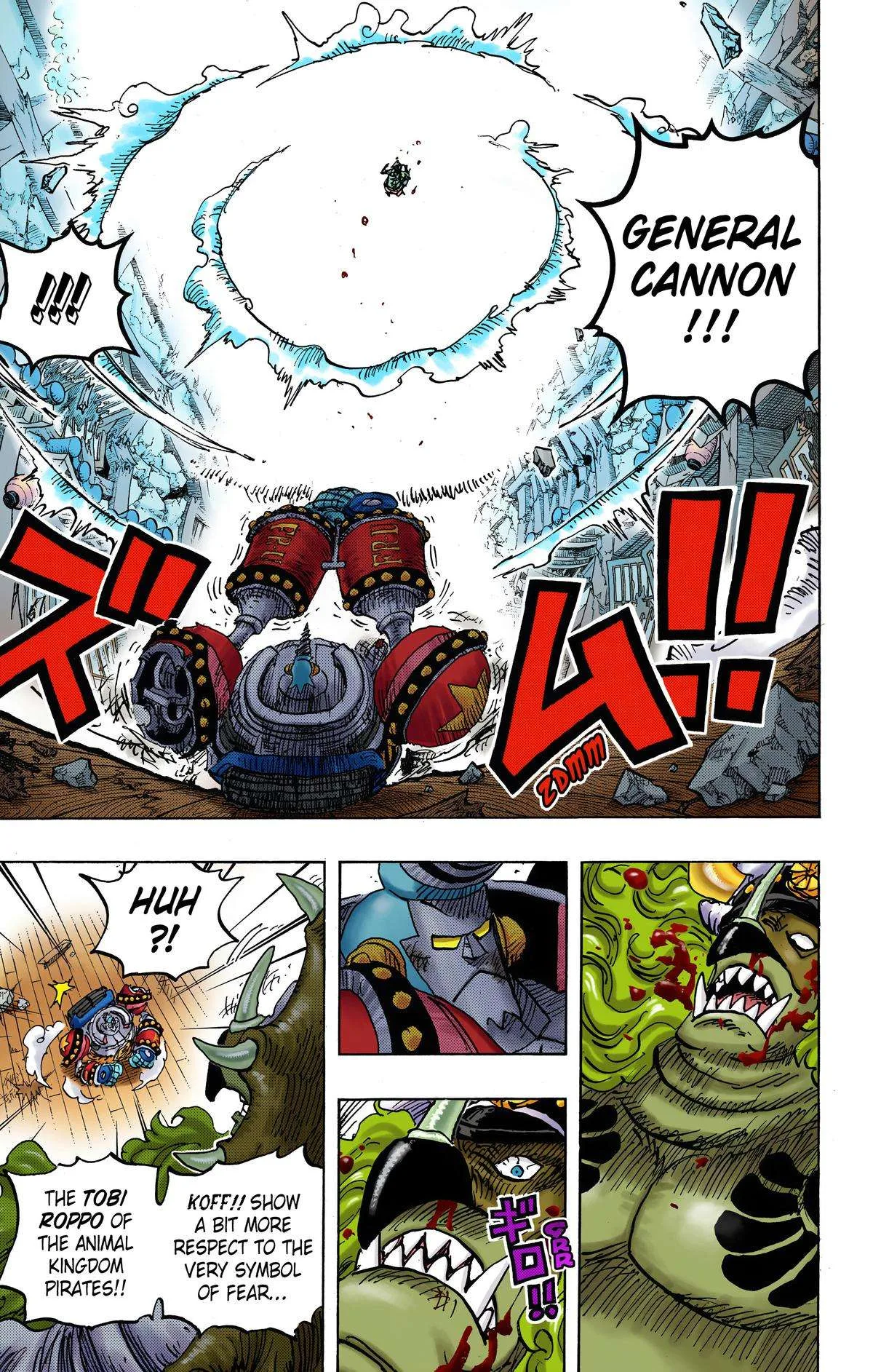 One Piece - Colored Chapter 1019 page 15