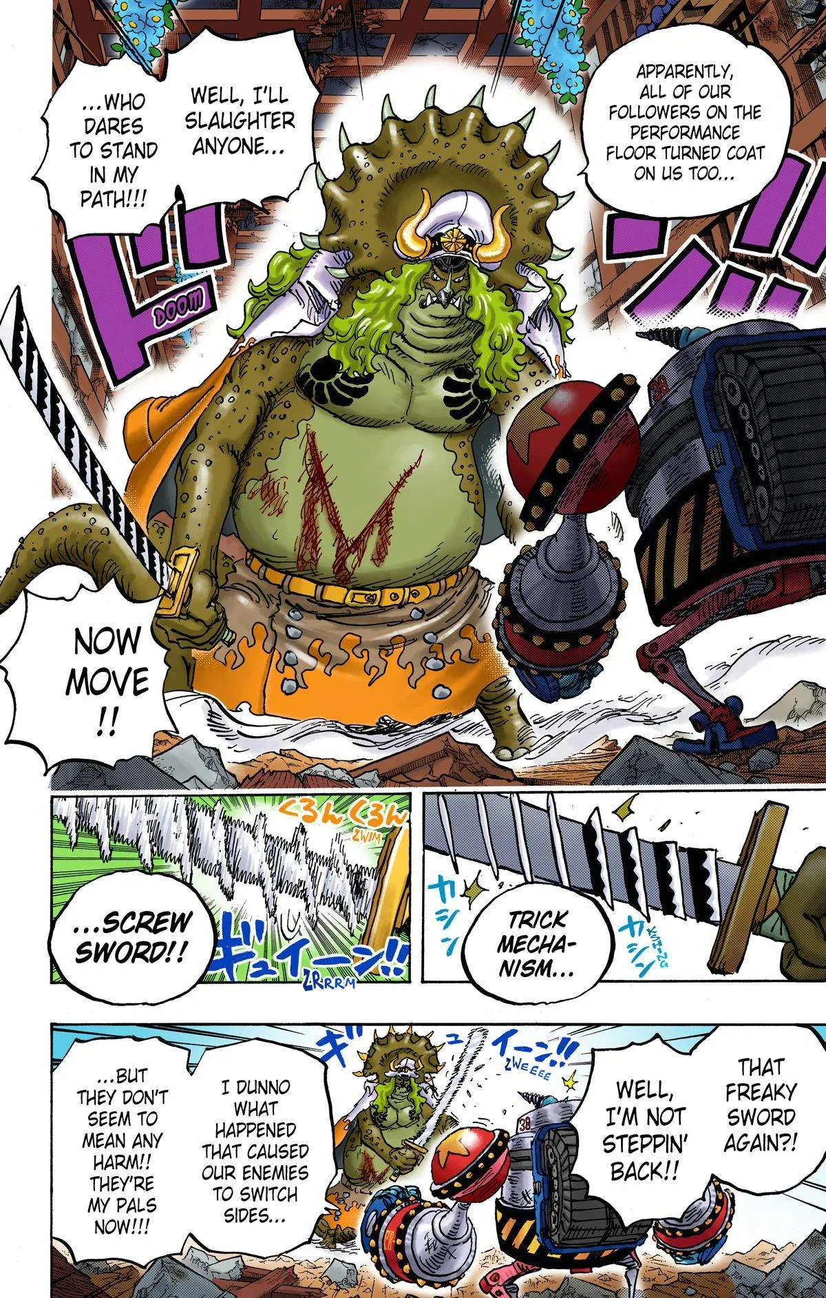 One Piece - Colored Chapter 1019 page 6