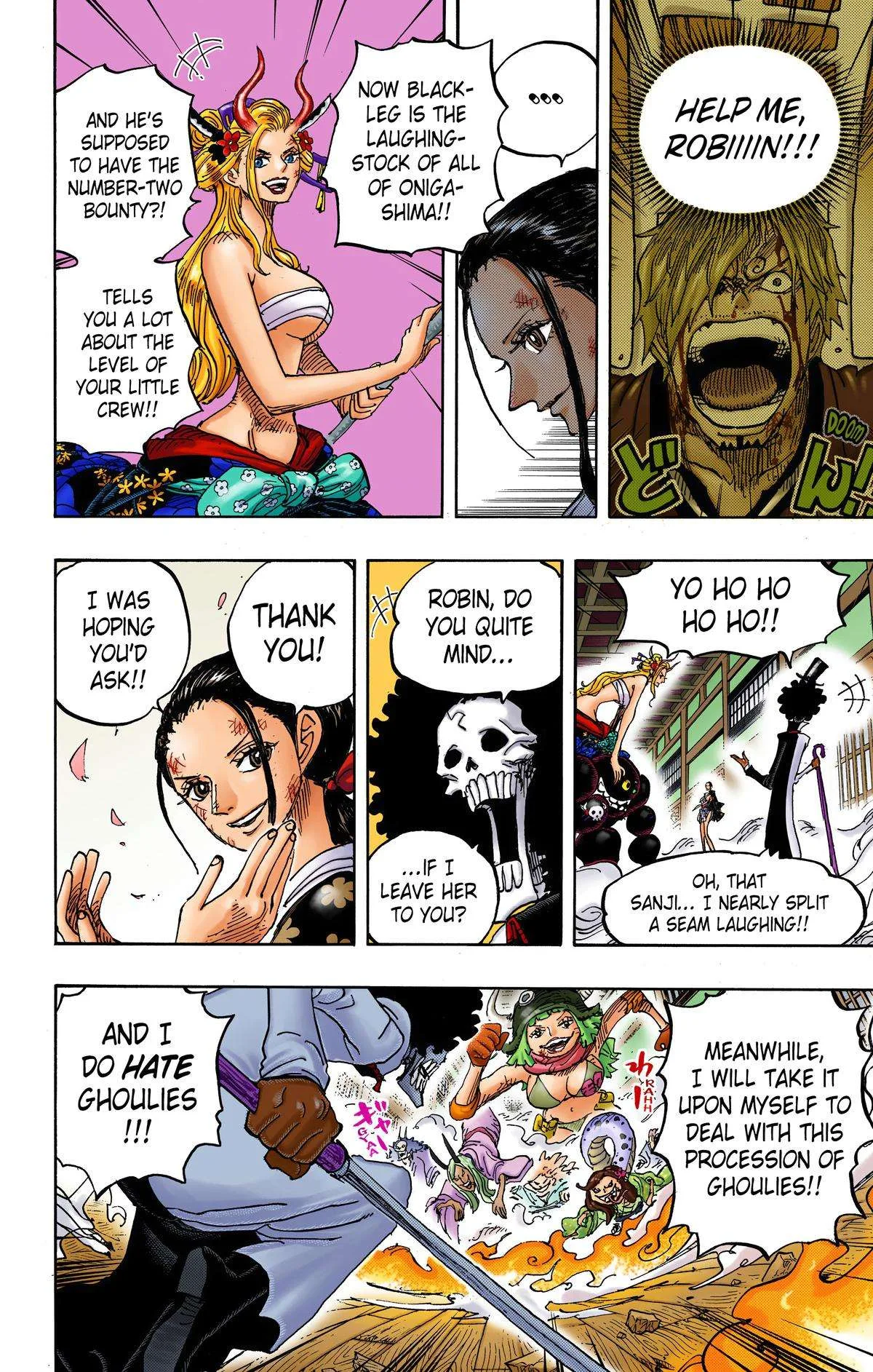 One Piece - Colored Chapter 1020 page 14