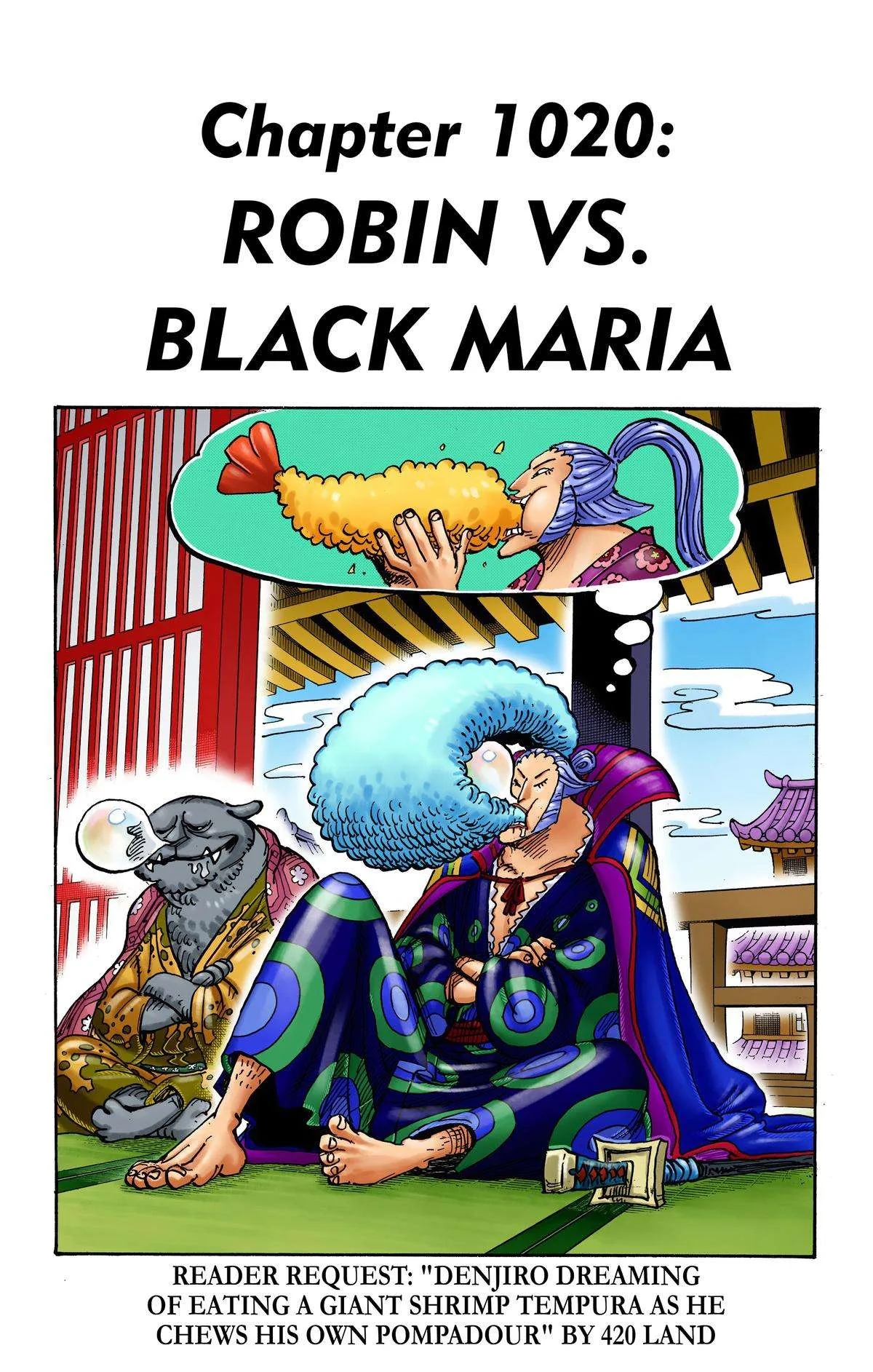 One Piece - Colored Chapter 1020 page 1