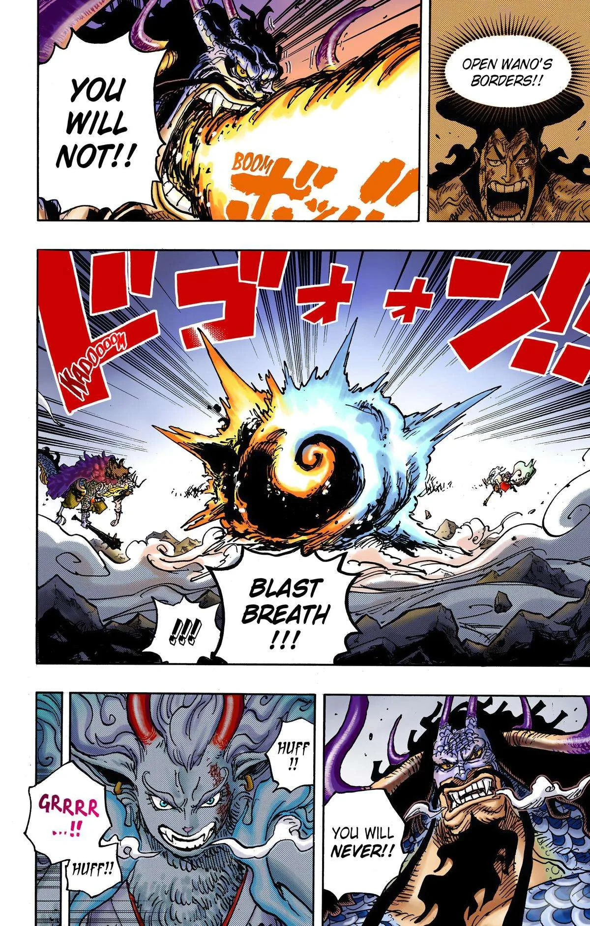 One Piece - Colored Chapter 1020 page 4