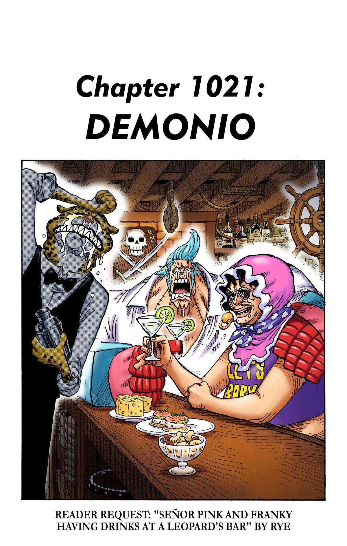 One Piece - Colored Chapter 1021 page 1