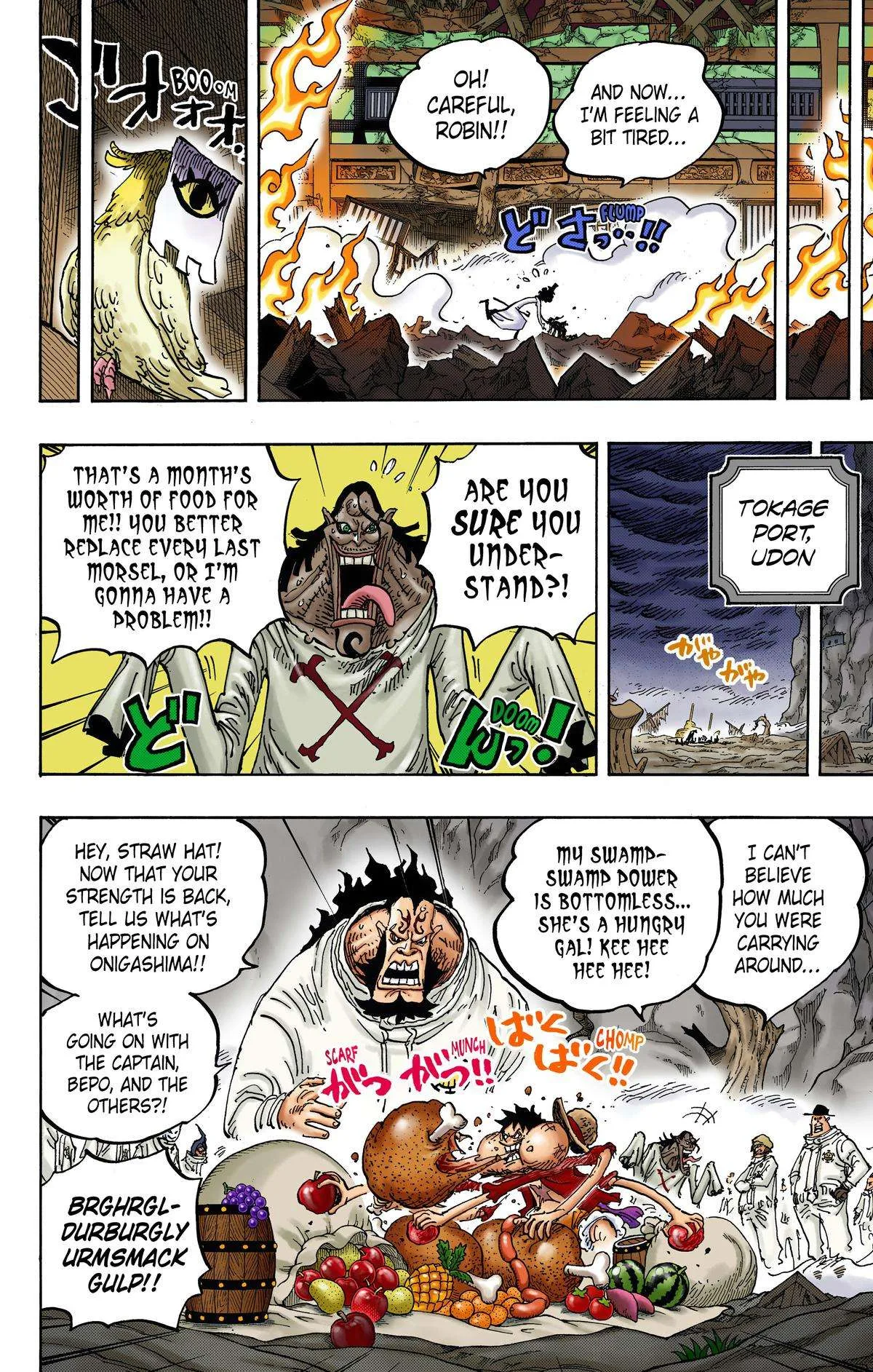 One Piece - Colored Chapter 1021 page 14