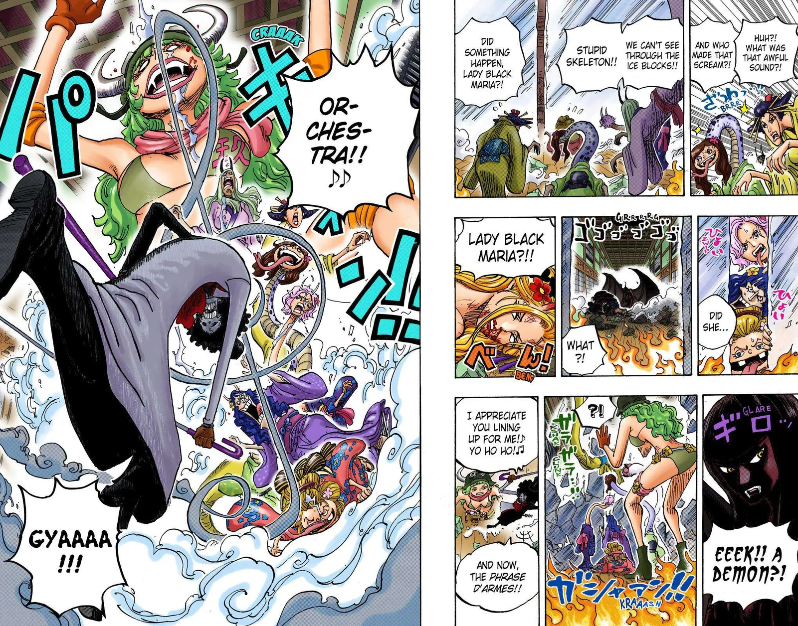 One Piece - Colored Chapter 1021 page 13