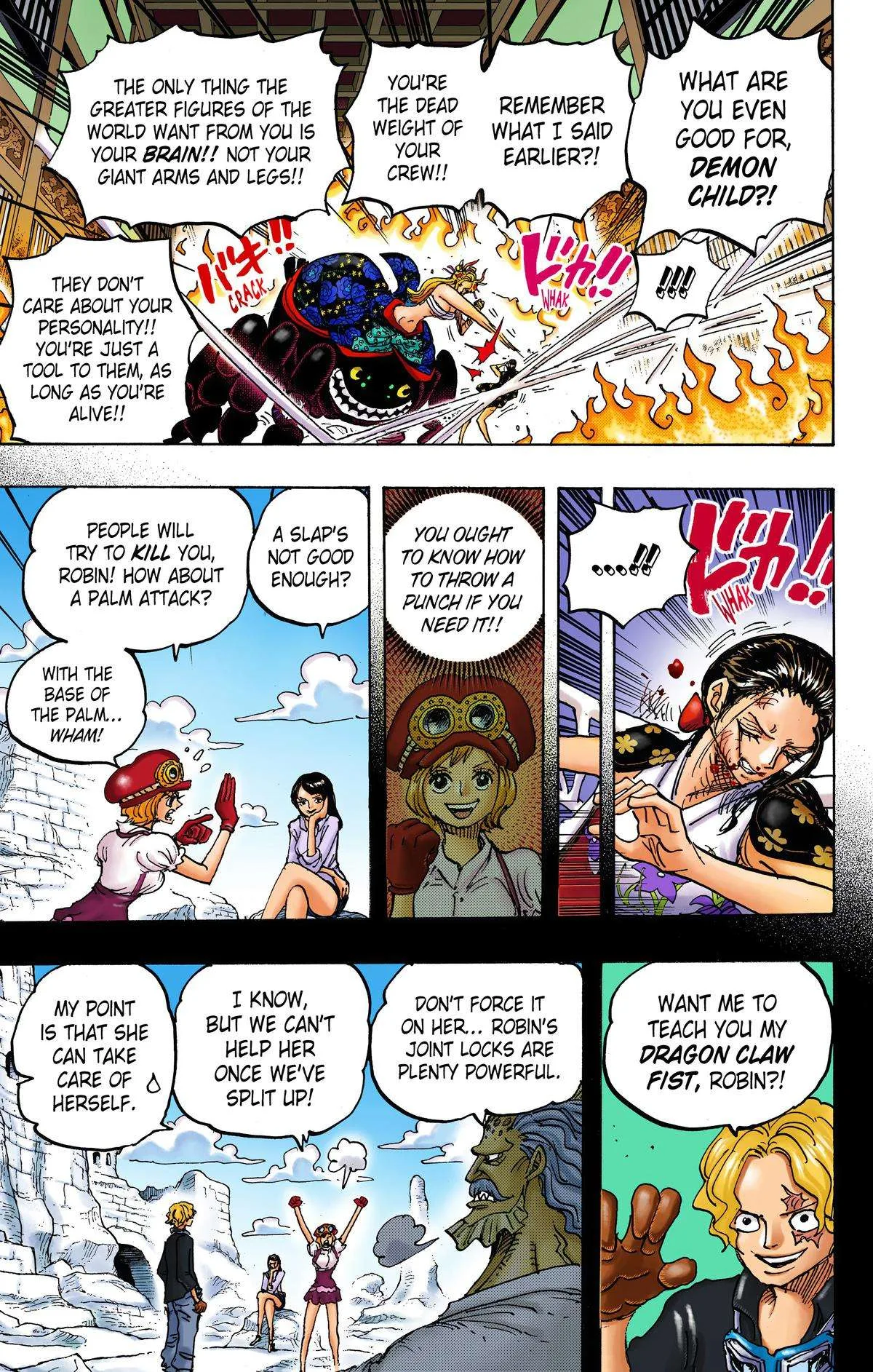 One Piece - Colored Chapter 1021 page 9