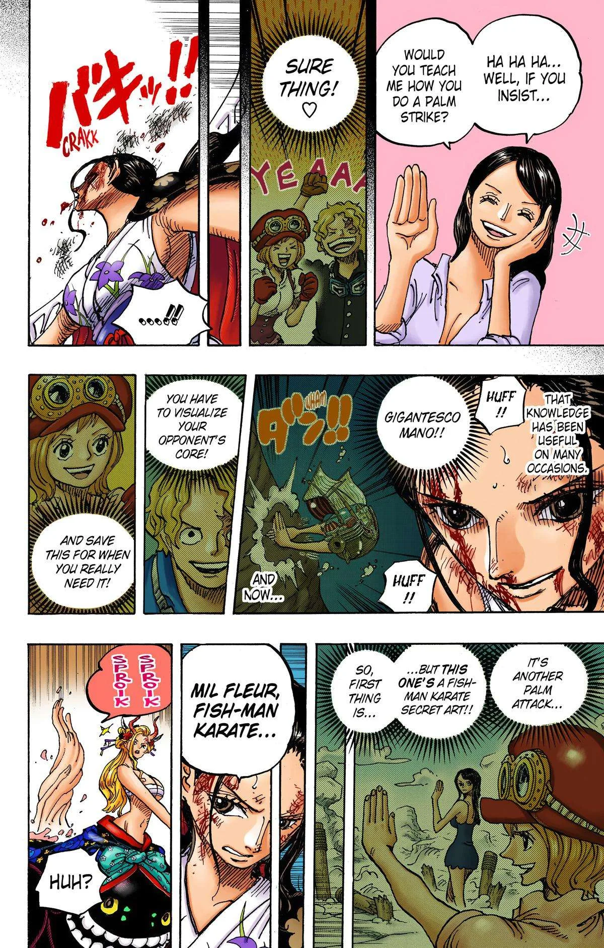 One Piece - Colored Chapter 1021 page 10