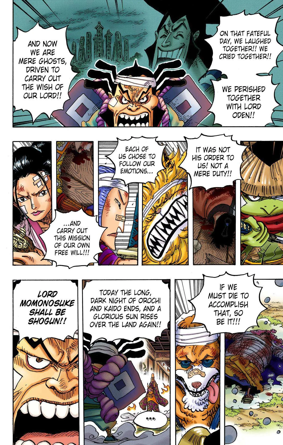 One Piece - Colored Chapter 1022 page 6
