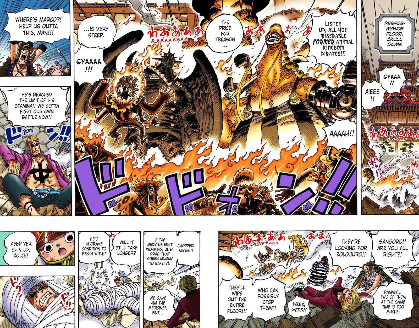 One Piece - Colored Chapter 1022 page 10