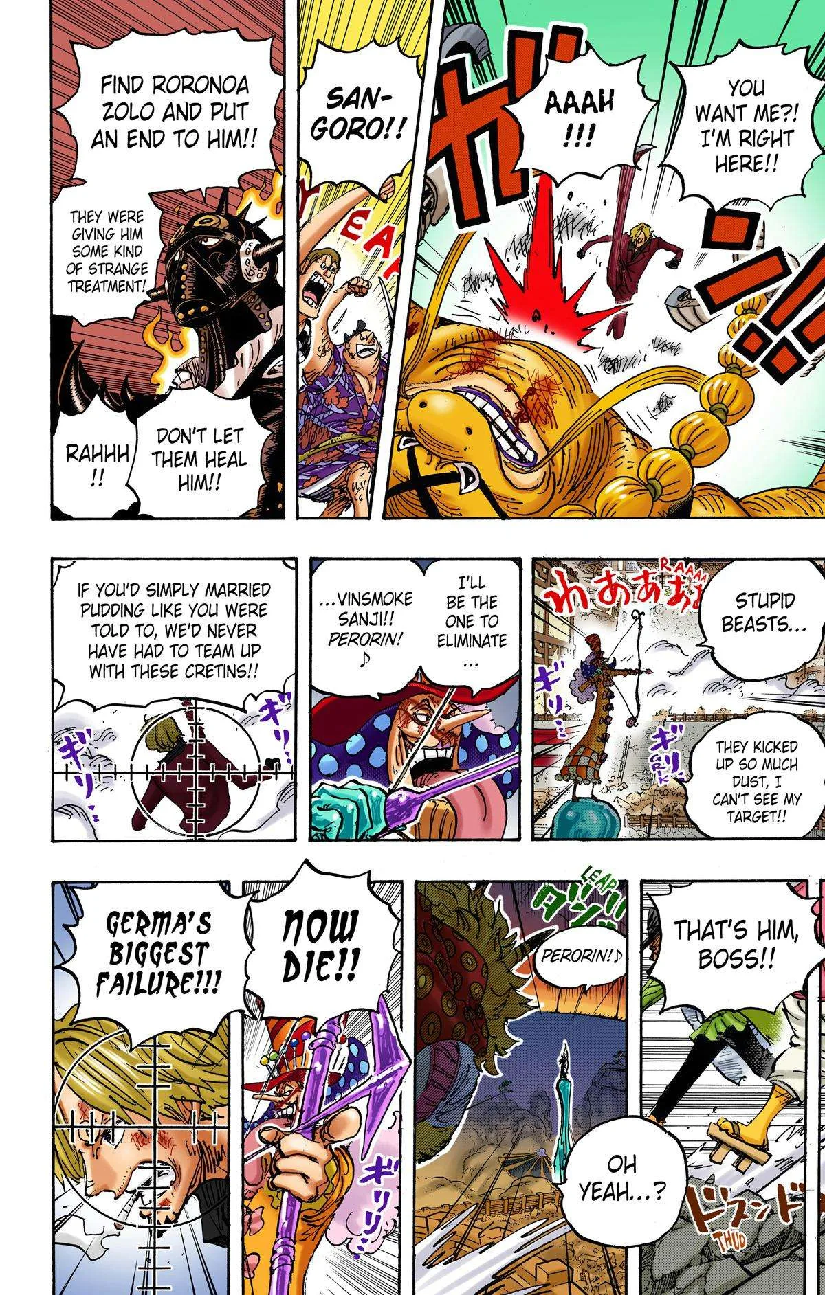 One Piece - Colored Chapter 1022 page 11
