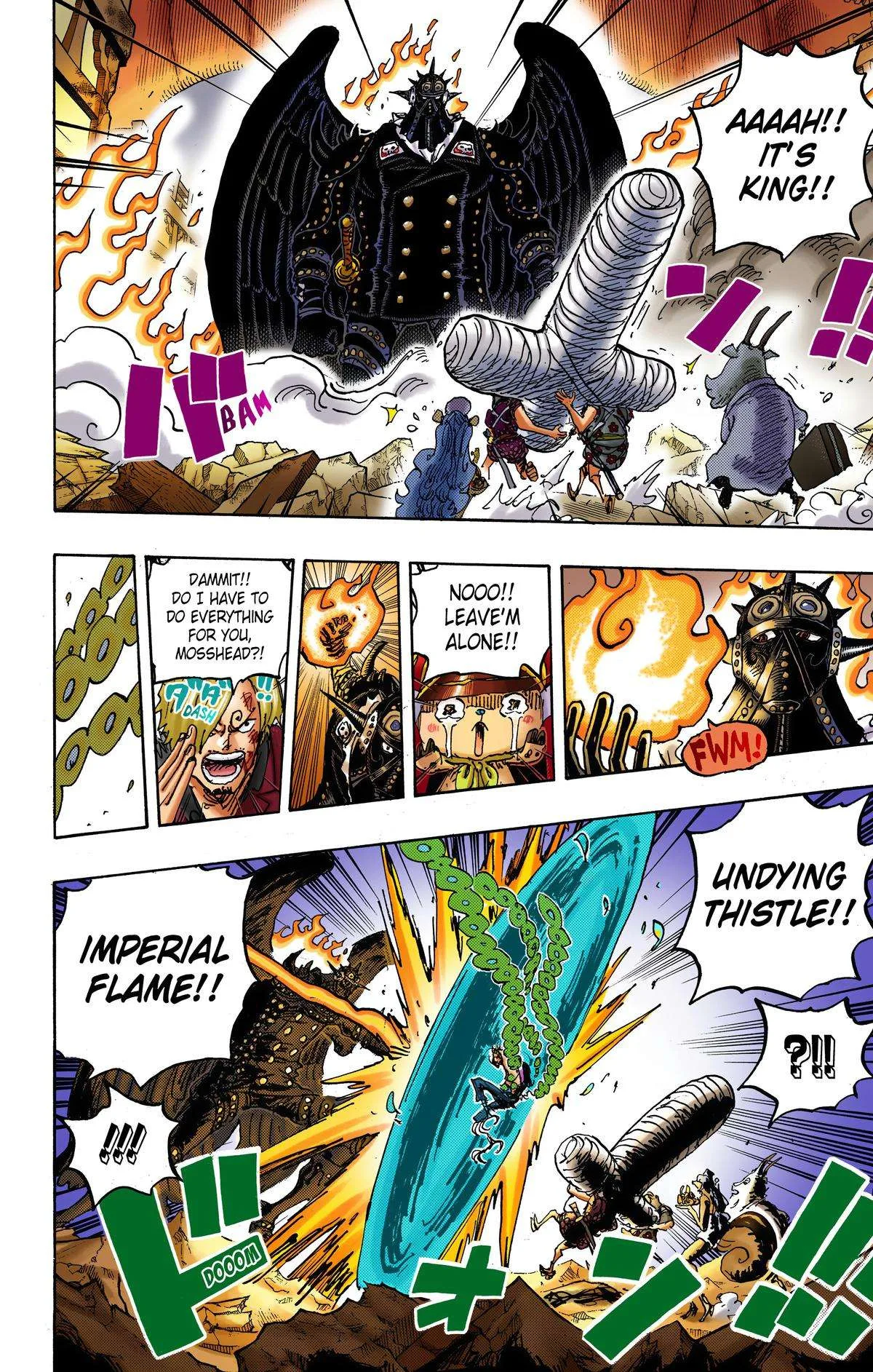 One Piece - Colored Chapter 1022 page 13