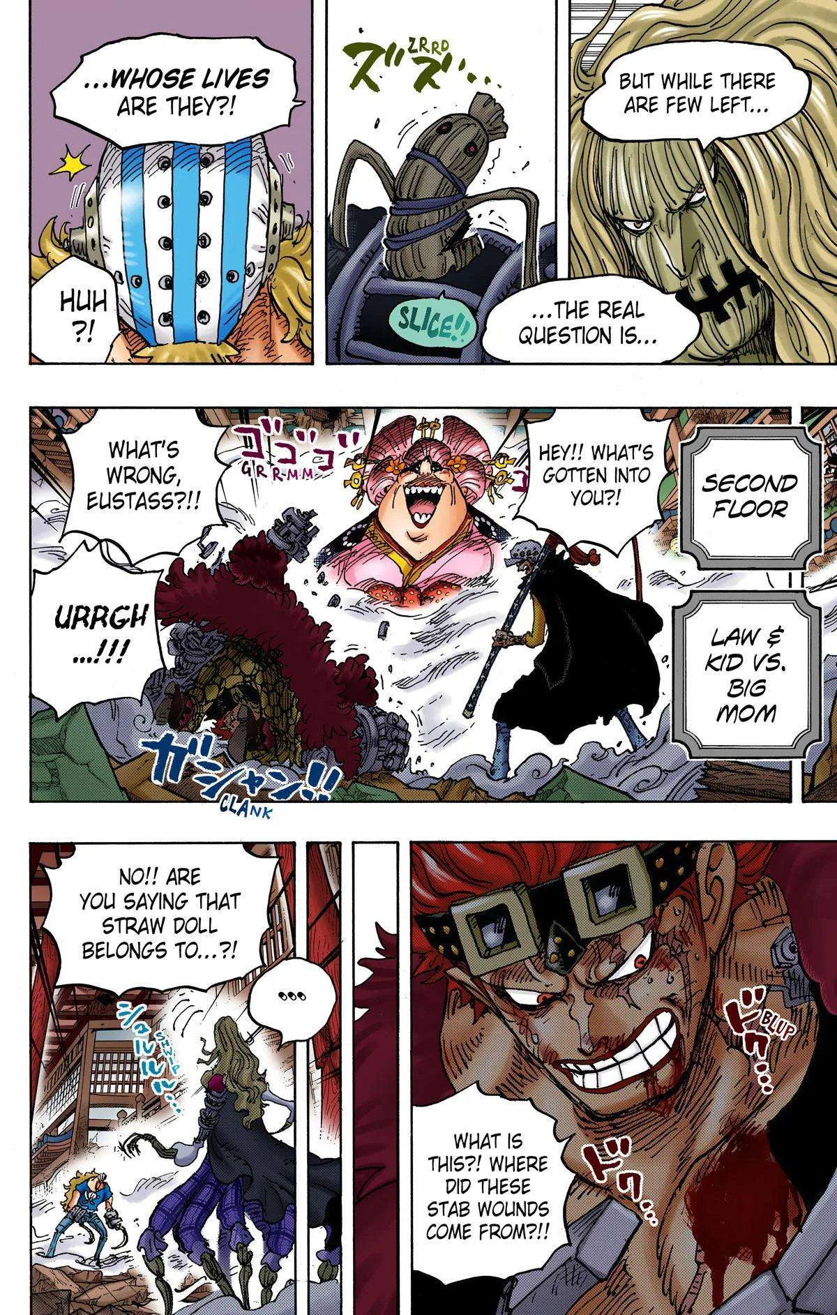 One Piece - Colored Chapter 1022 page 8