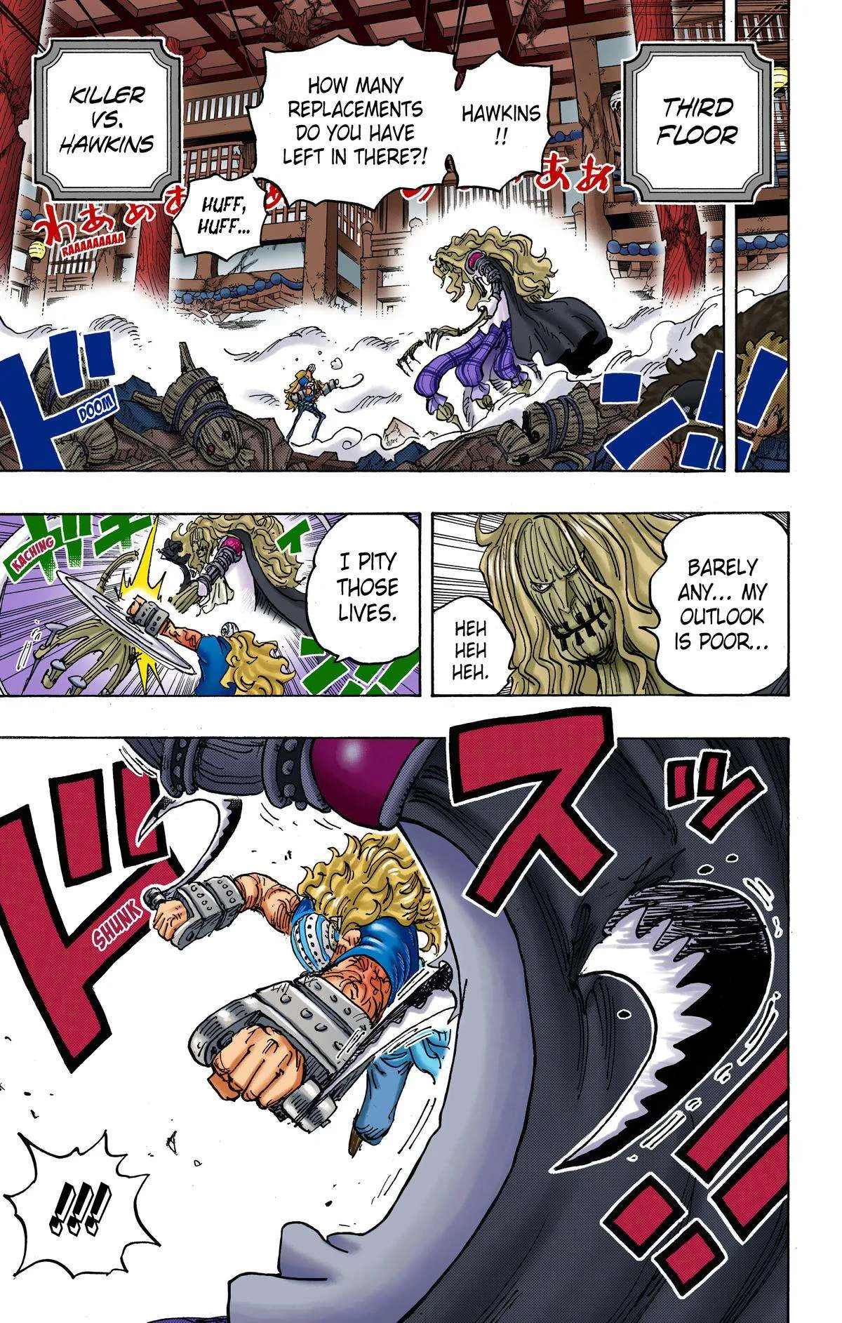 One Piece - Colored Chapter 1022 page 7