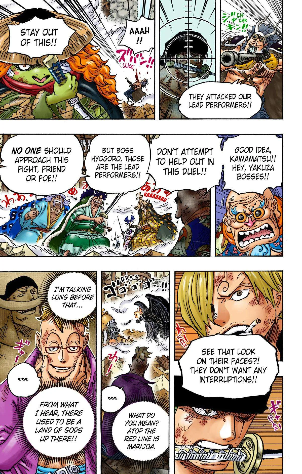 One Piece - Colored Chapter 1023 page 3