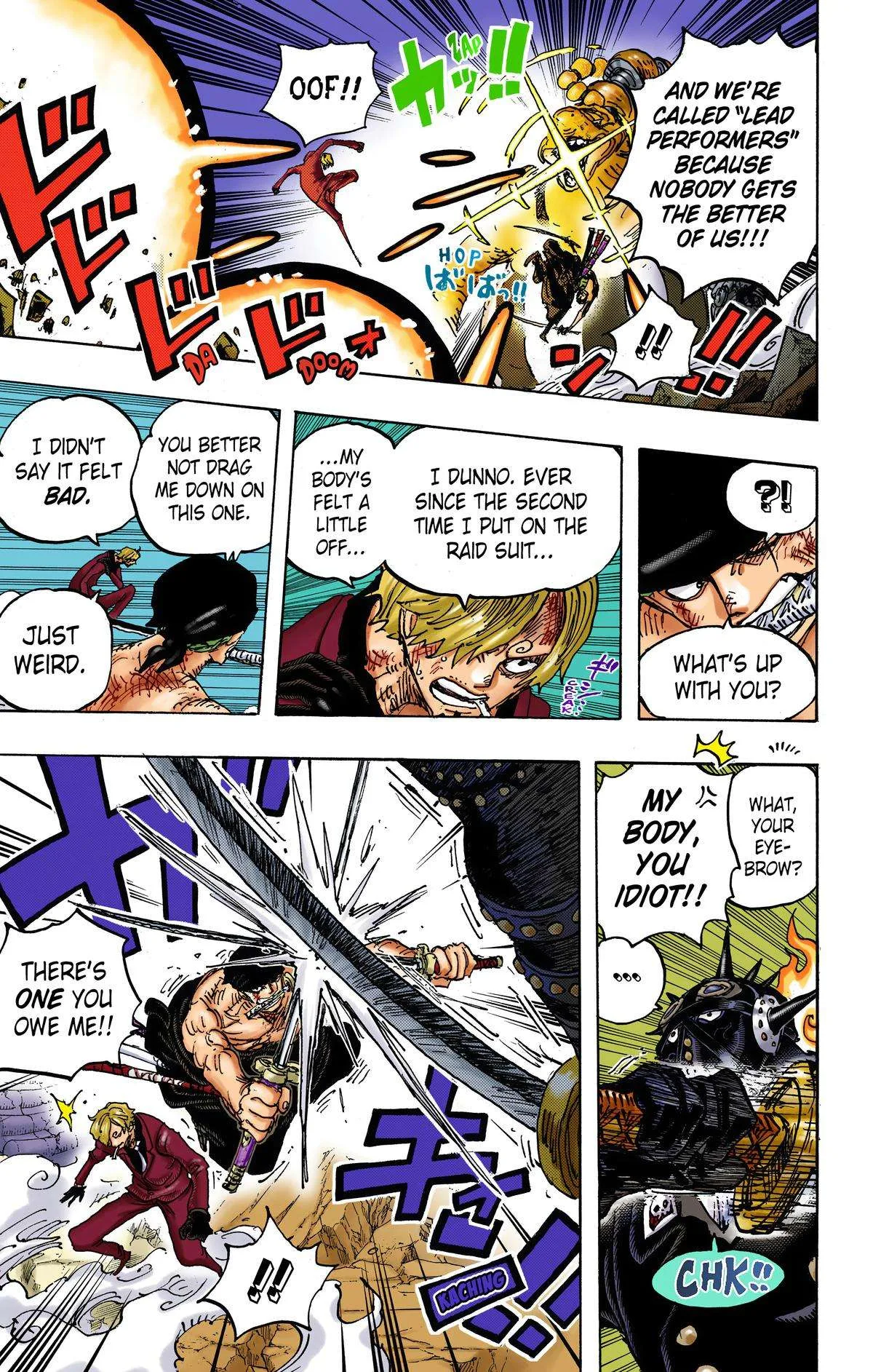 One Piece - Colored Chapter 1023 page 5
