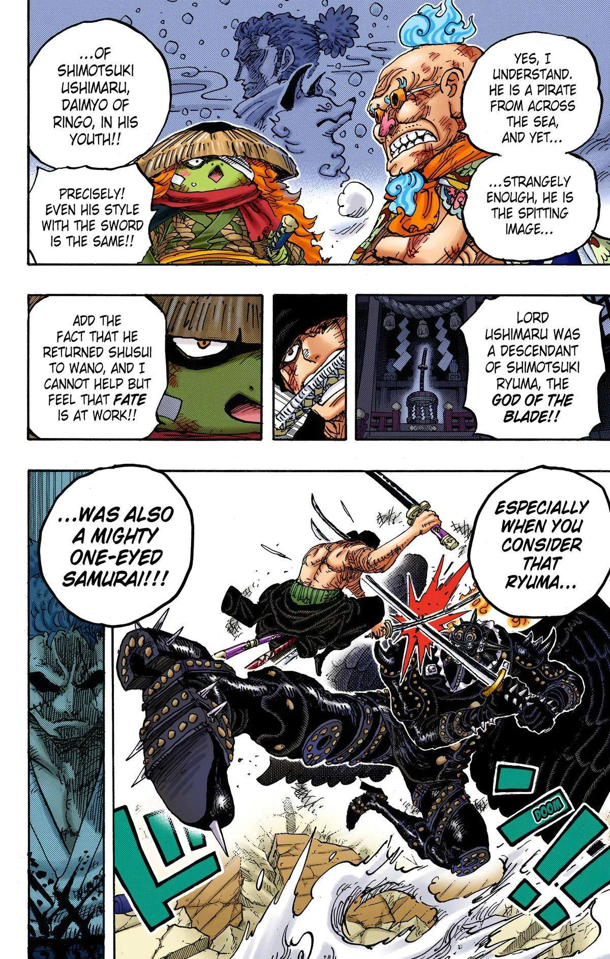 One Piece - Colored Chapter 1023 page 10