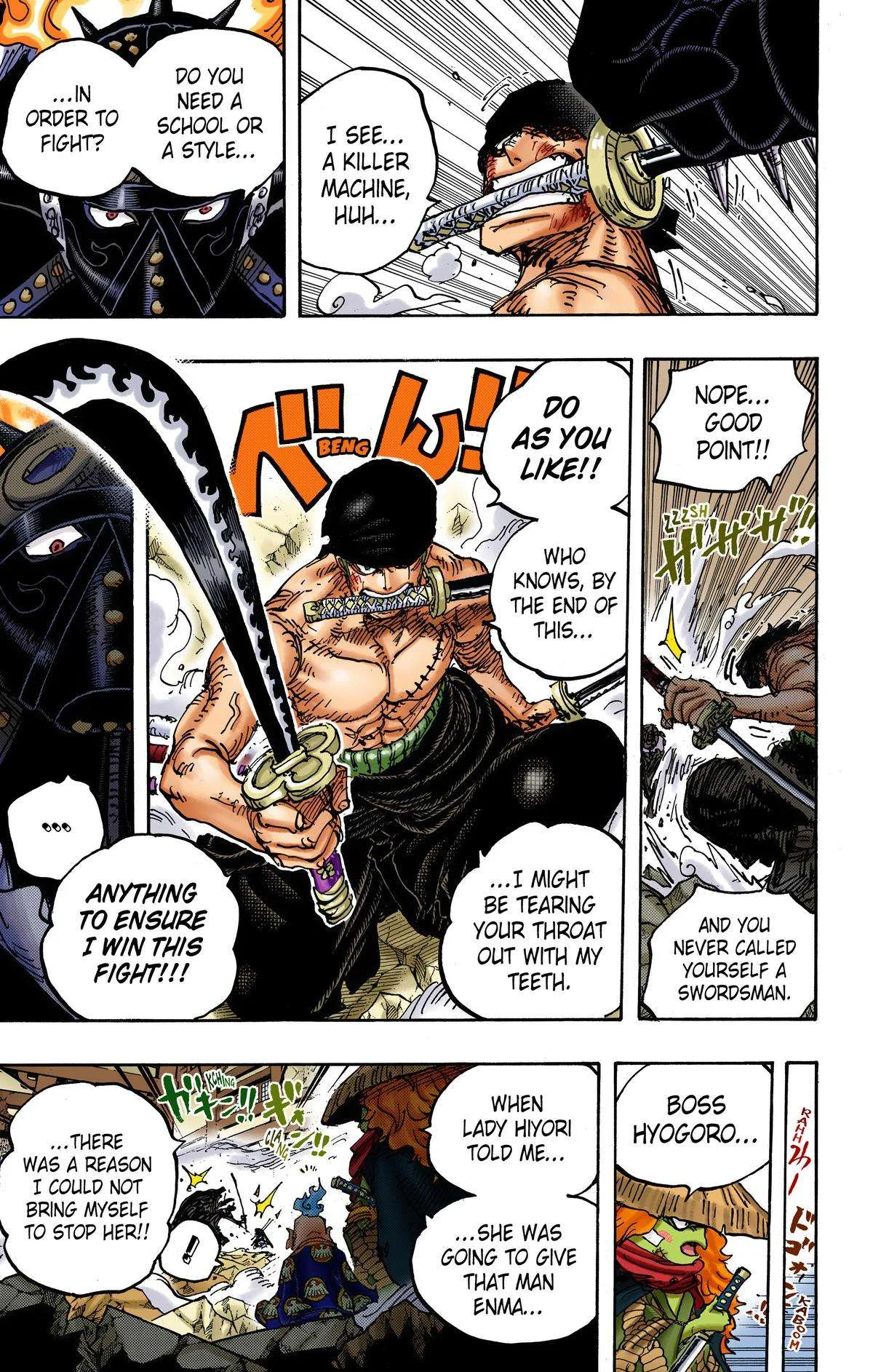 One Piece - Colored Chapter 1023 page 9