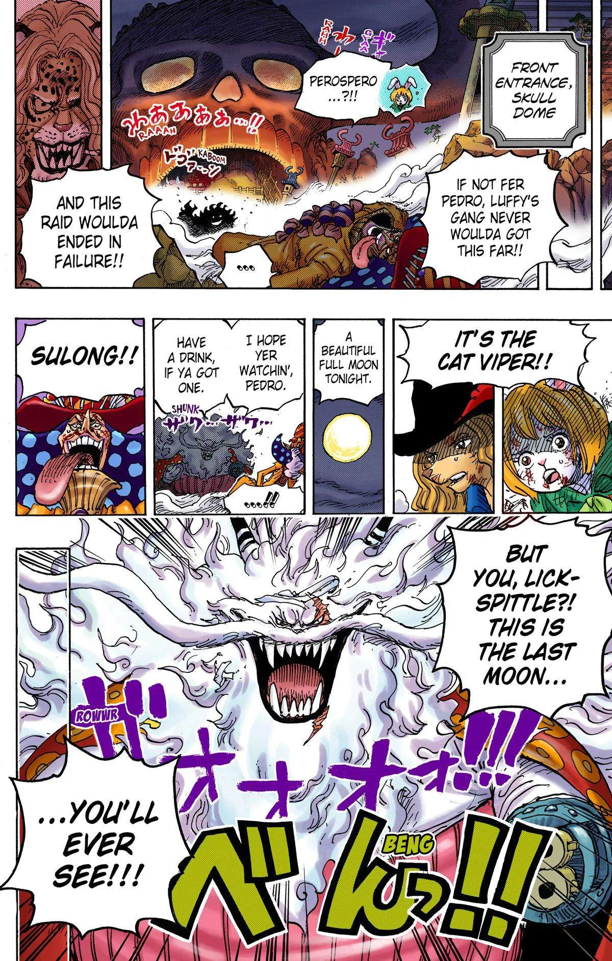 One Piece - Colored Chapter 1023 page 14