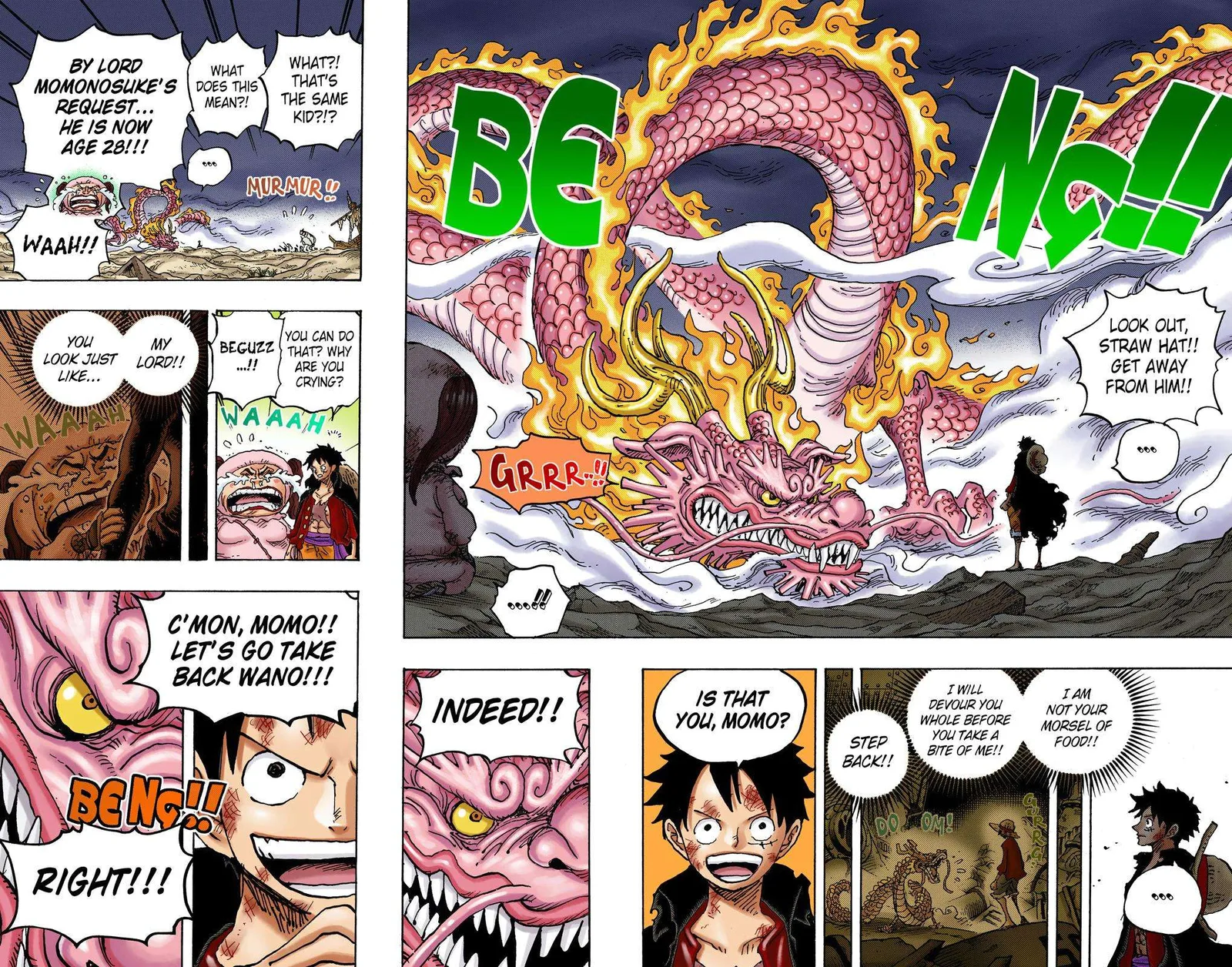 One Piece - Colored Chapter 1023 page 16