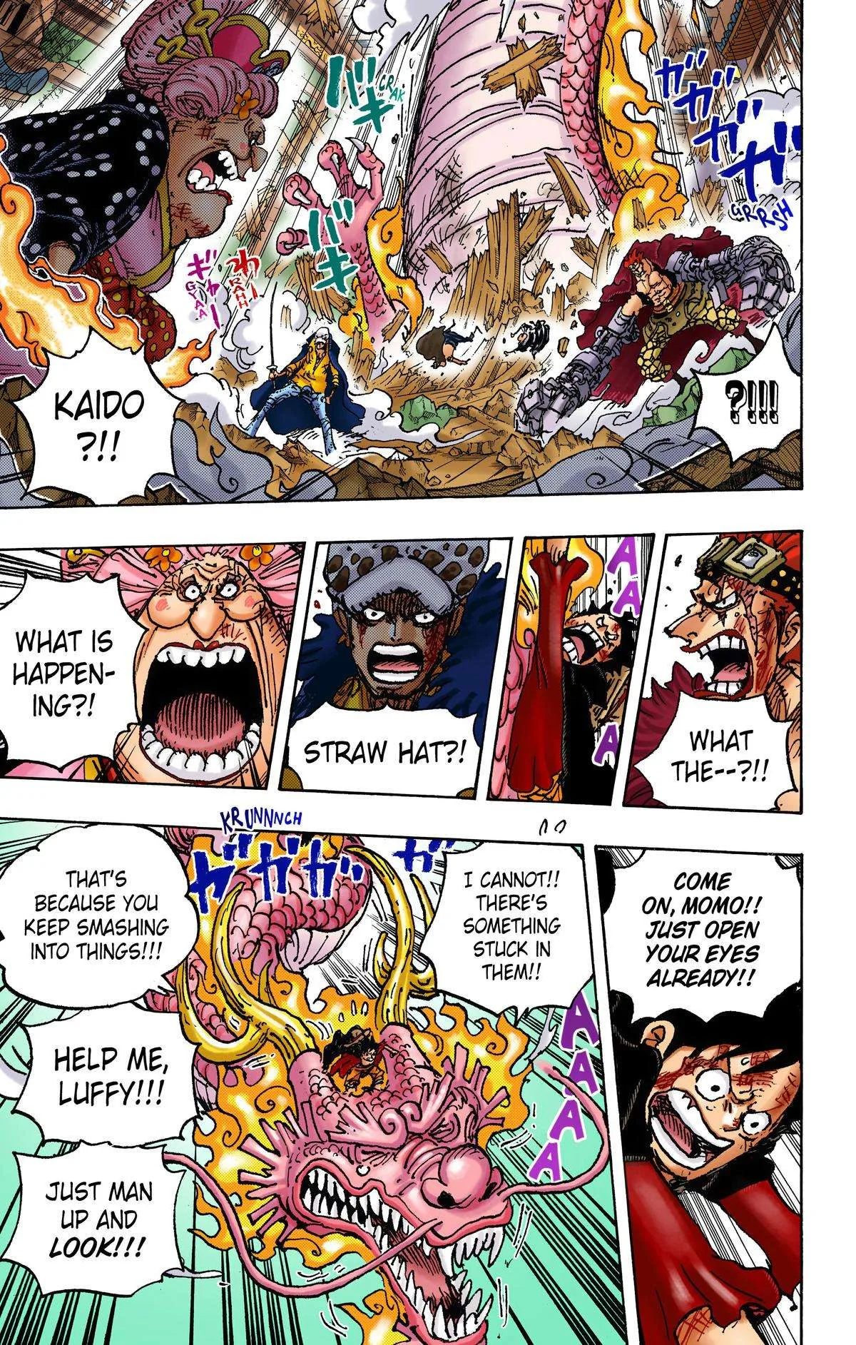 One Piece - Colored Chapter 1025 page 10